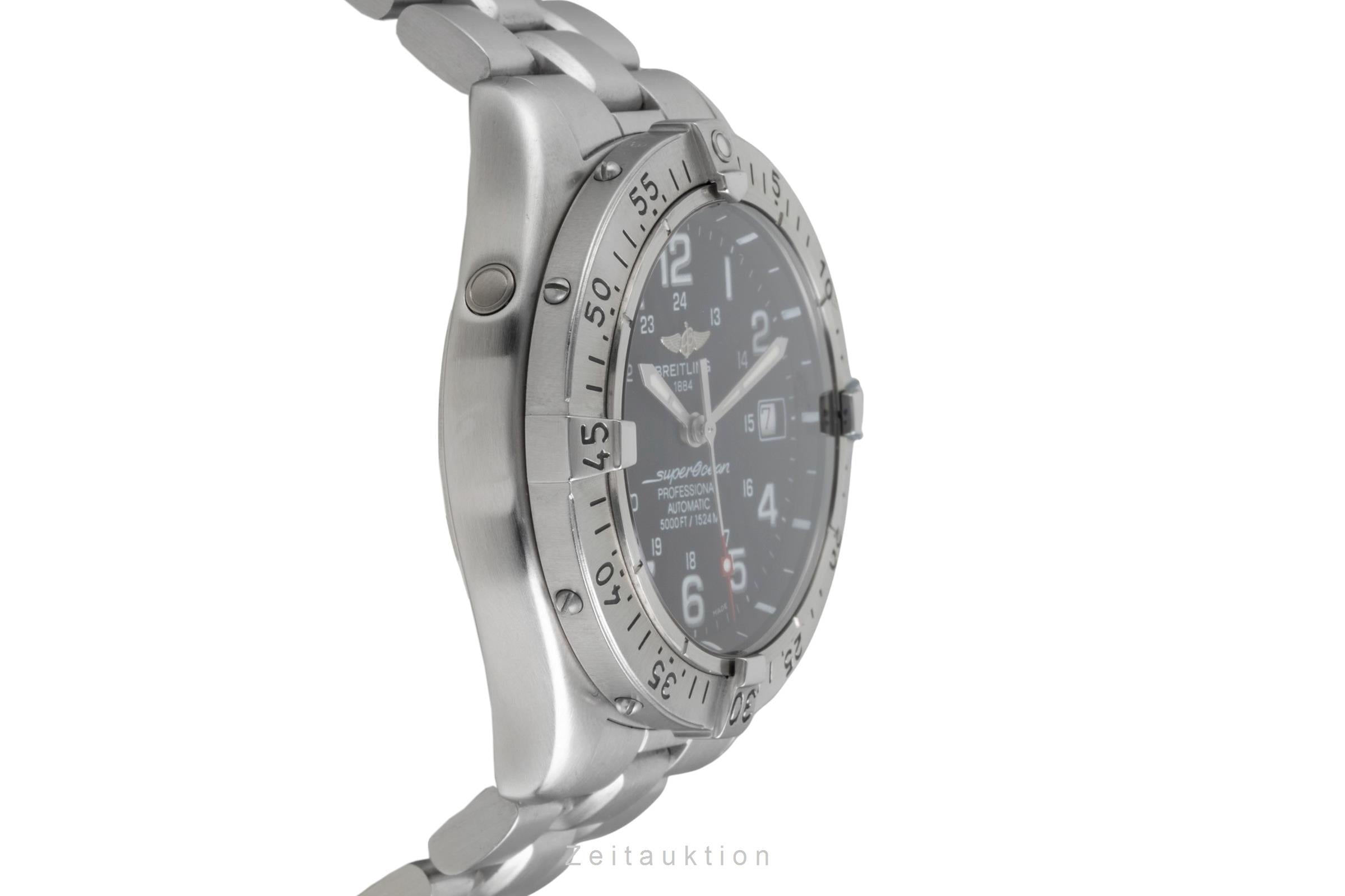 Breitling Superocean acero automático reloj para caballeros A17345  [2604049]