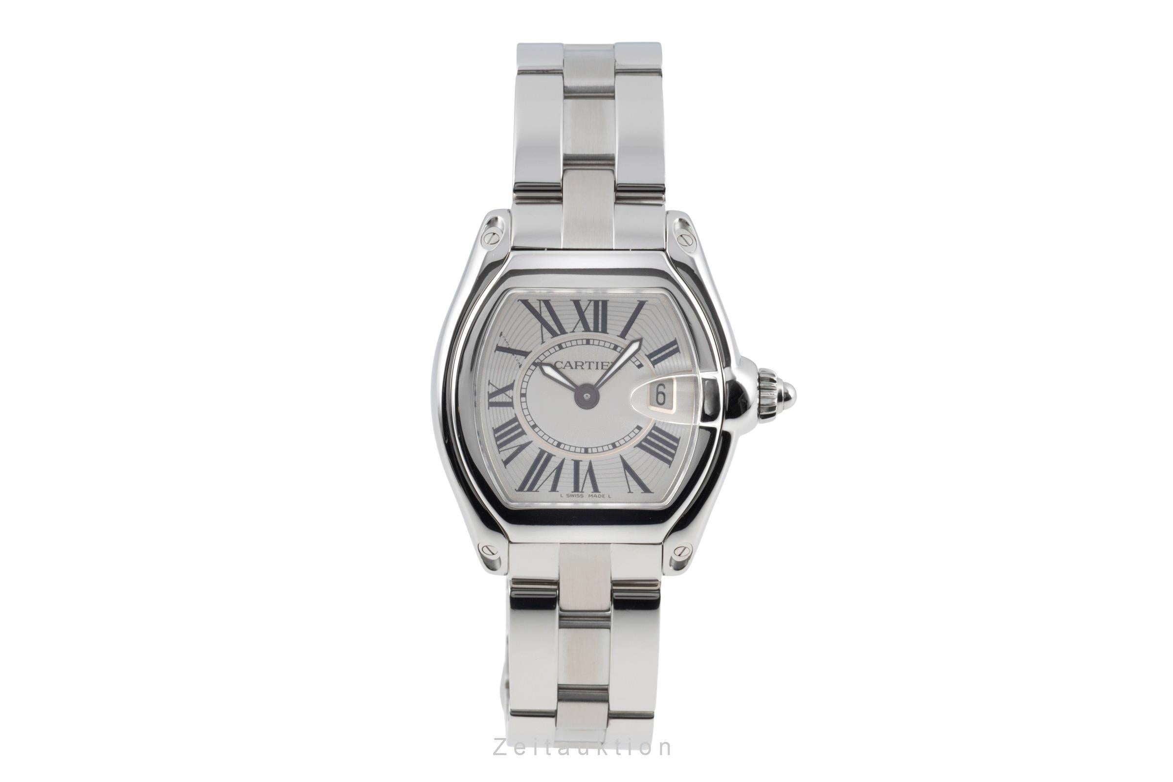 Cartier Roadster Edelstahl Quarz Damenuhr Ref. W62016V3 2675 Klassiker [2604050]