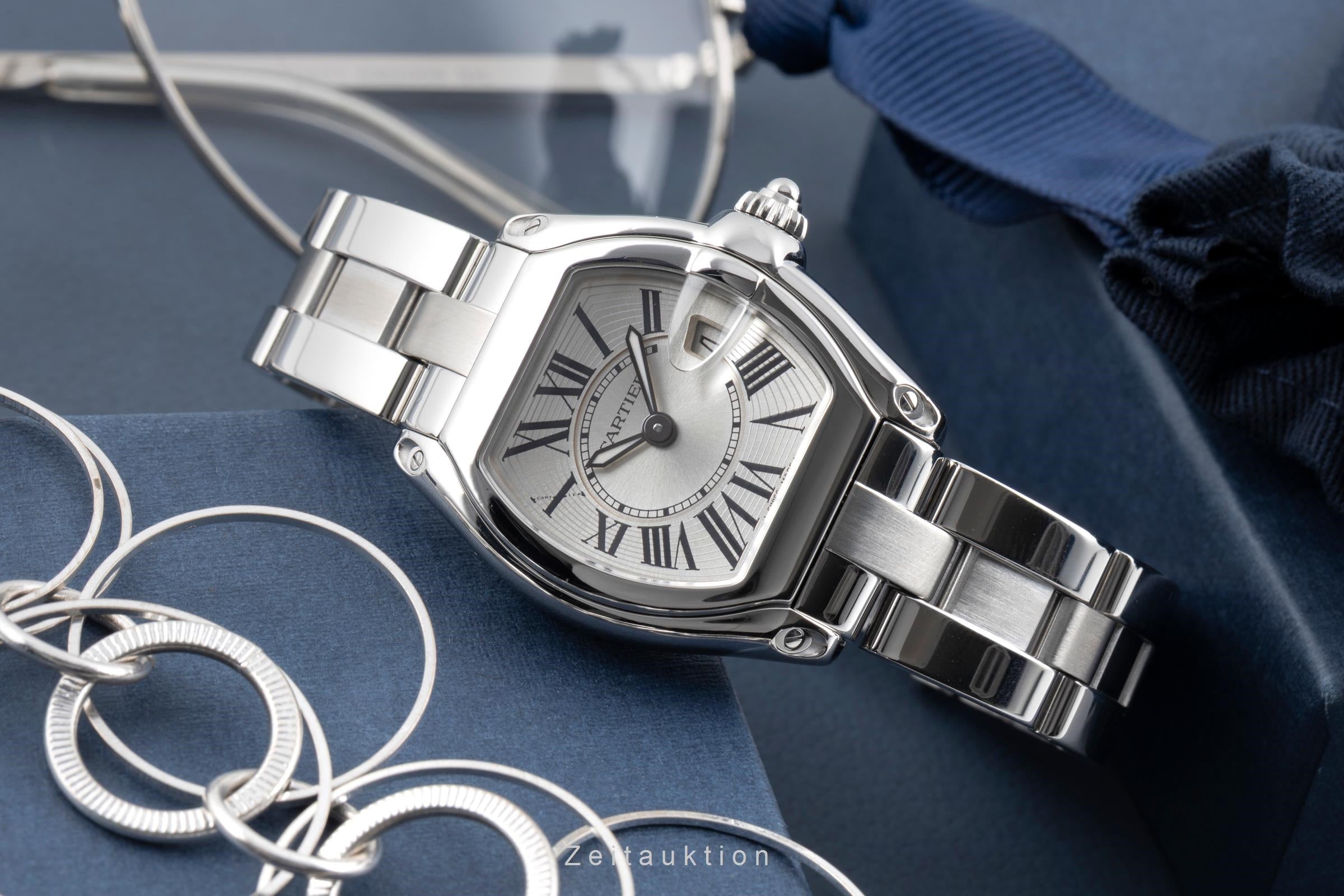 Cartier Roadster Edelstahl Quarz Damenuhr Ref. W62016V3 2675 Klassiker [2604050]