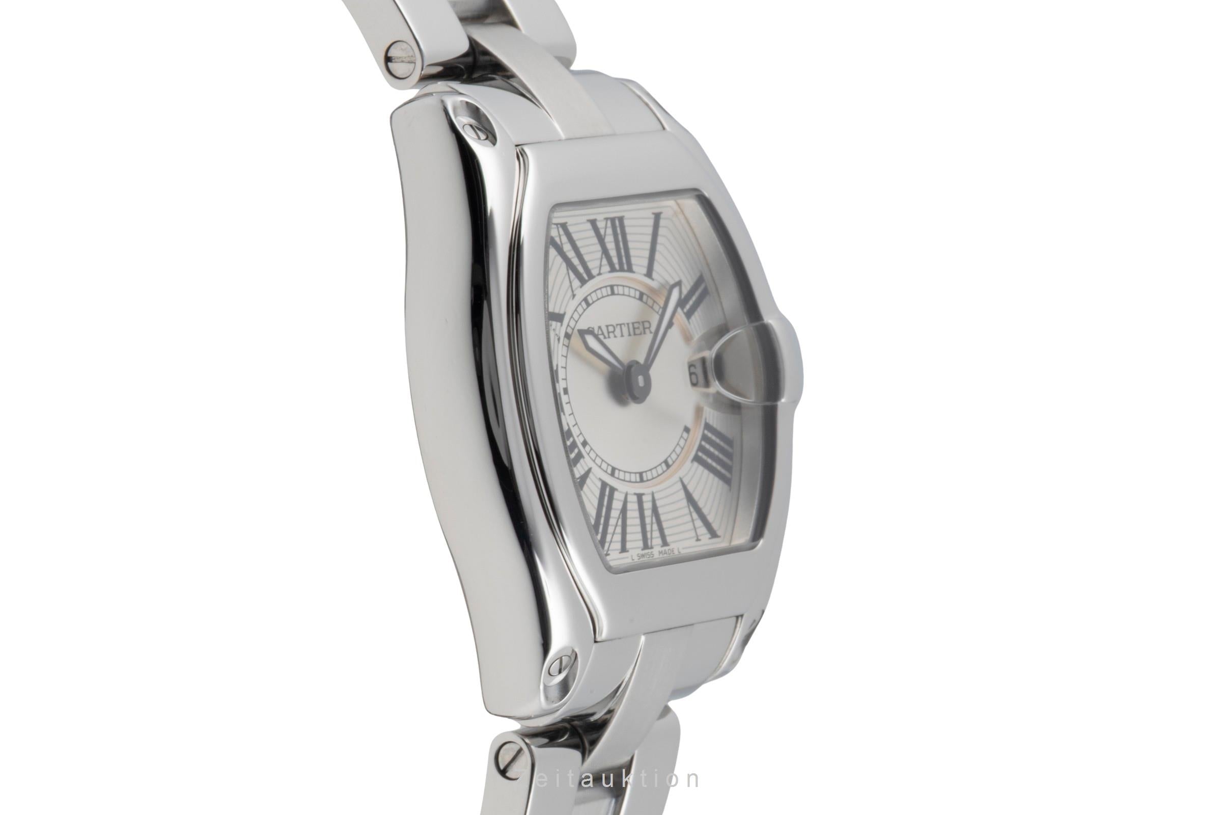 Cartier Roadster Edelstahl Quarz Damenuhr Ref. W62016V3 2675 Klassiker [2604050]