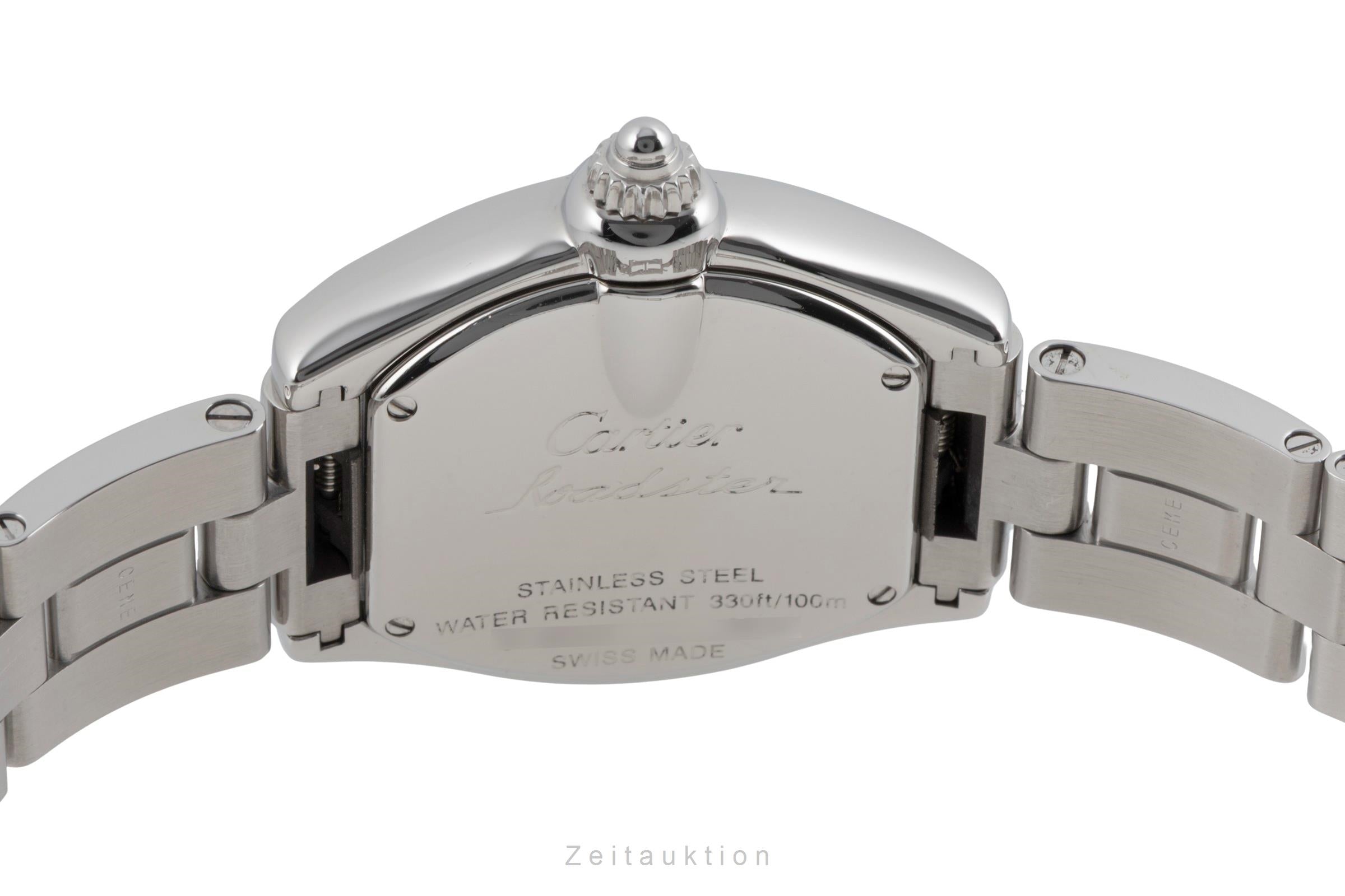 Cartier Roadster Edelstahl Quarz Damenuhr Ref. W62016V3 2675 Klassiker [2604050]
