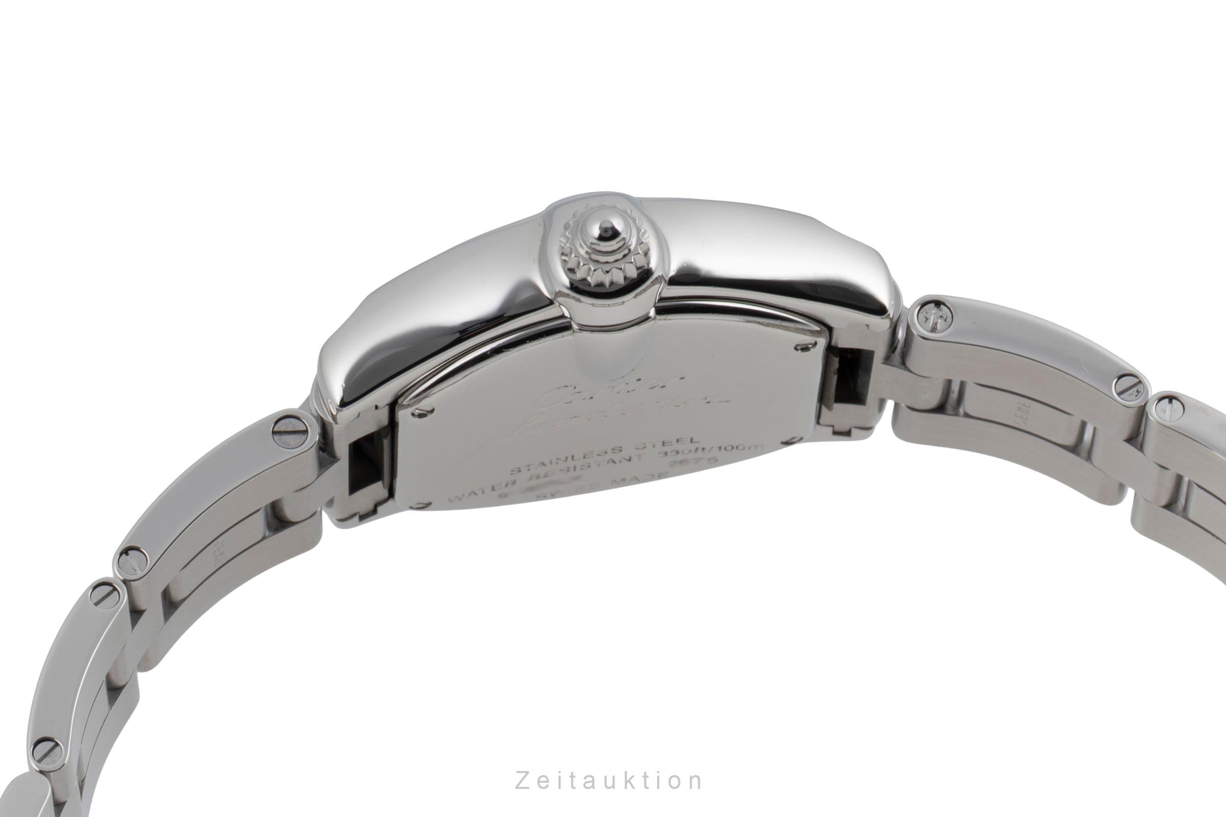 Cartier Roadster Edelstahl Quarz Damenuhr Ref. W62016V3 2675 Klassiker [2604050]