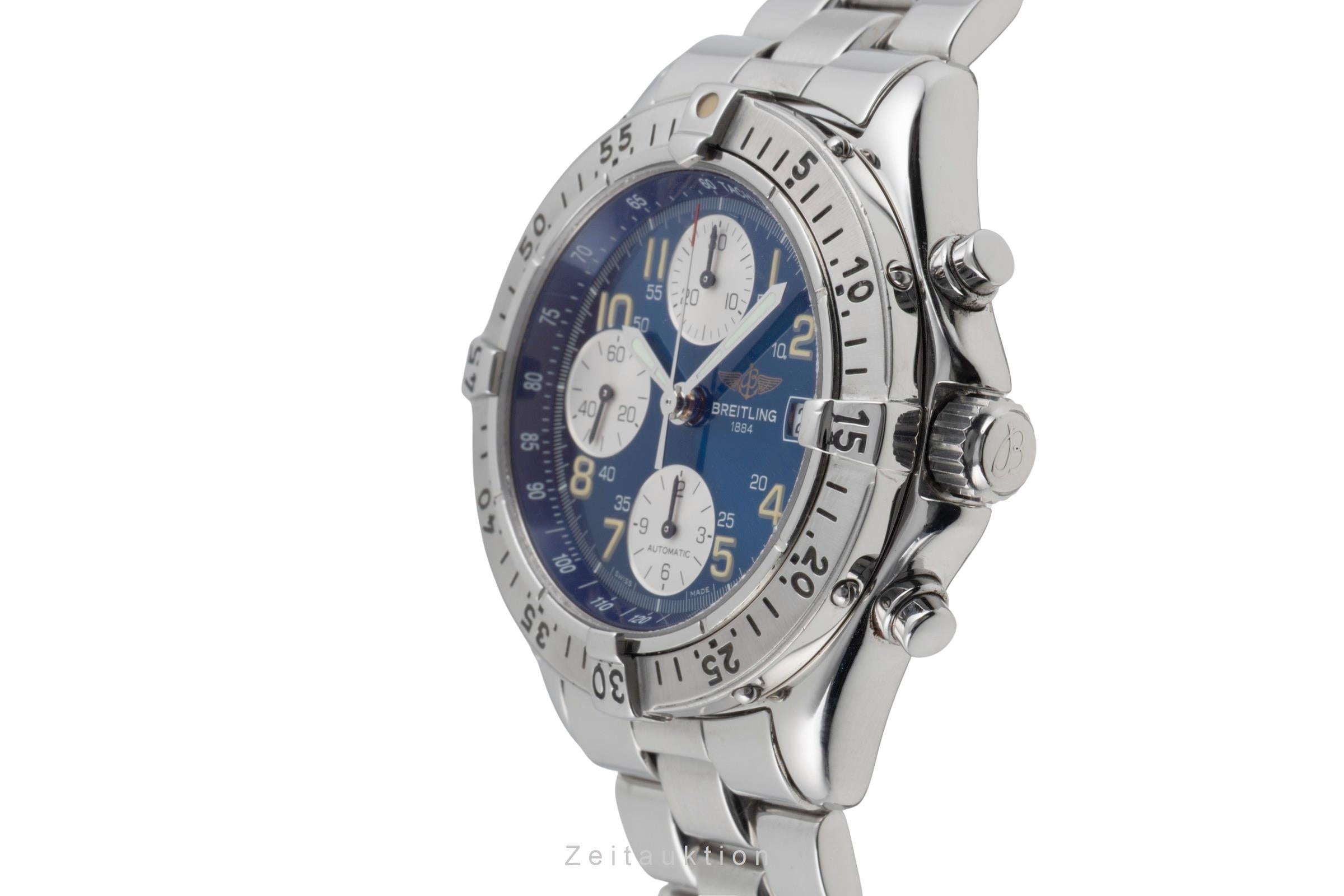 Breitling Colt Chronograph Blue Dial Edelstahl Automatik Herrenuhr Ref. A13035  [2604054]