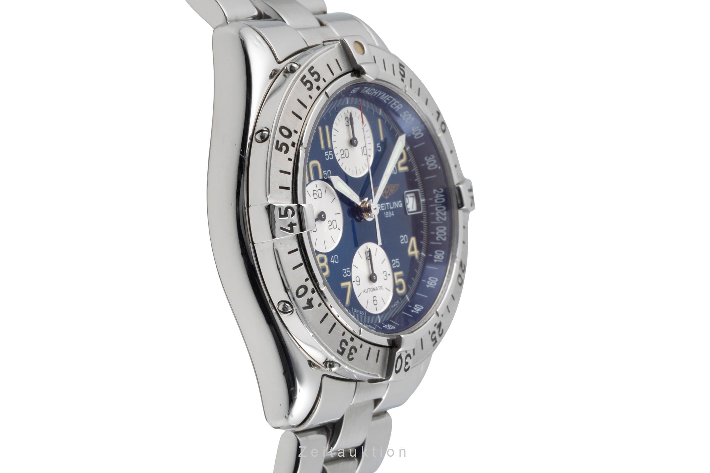 Breitling Colt Chronograph Blue Dial Edelstahl Automatik Herrenuhr Ref. A13035  [2604054]
