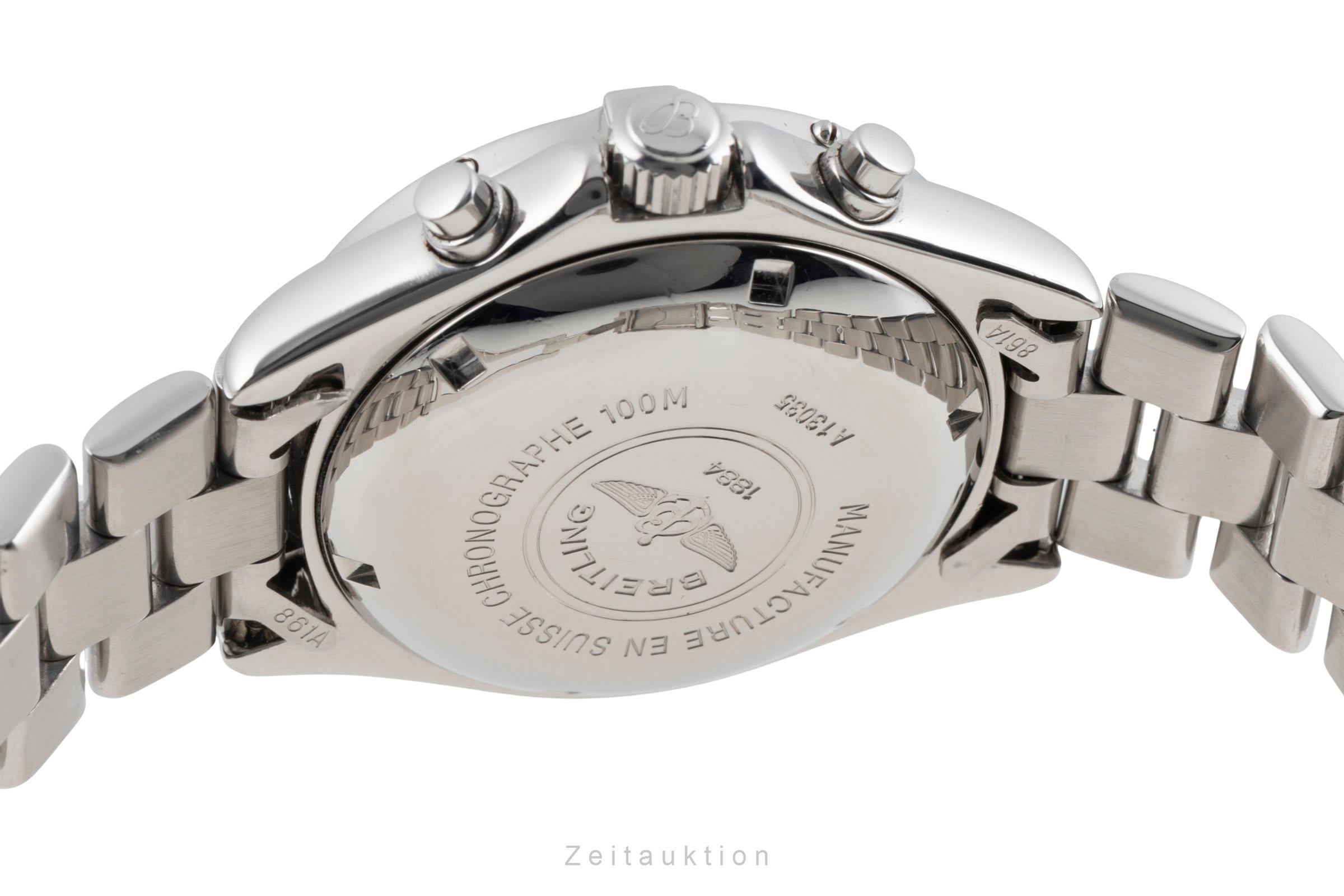 Breitling Colt Chronograph Blue Dial Edelstahl Automatik Herrenuhr Ref. A13035  [2604054]