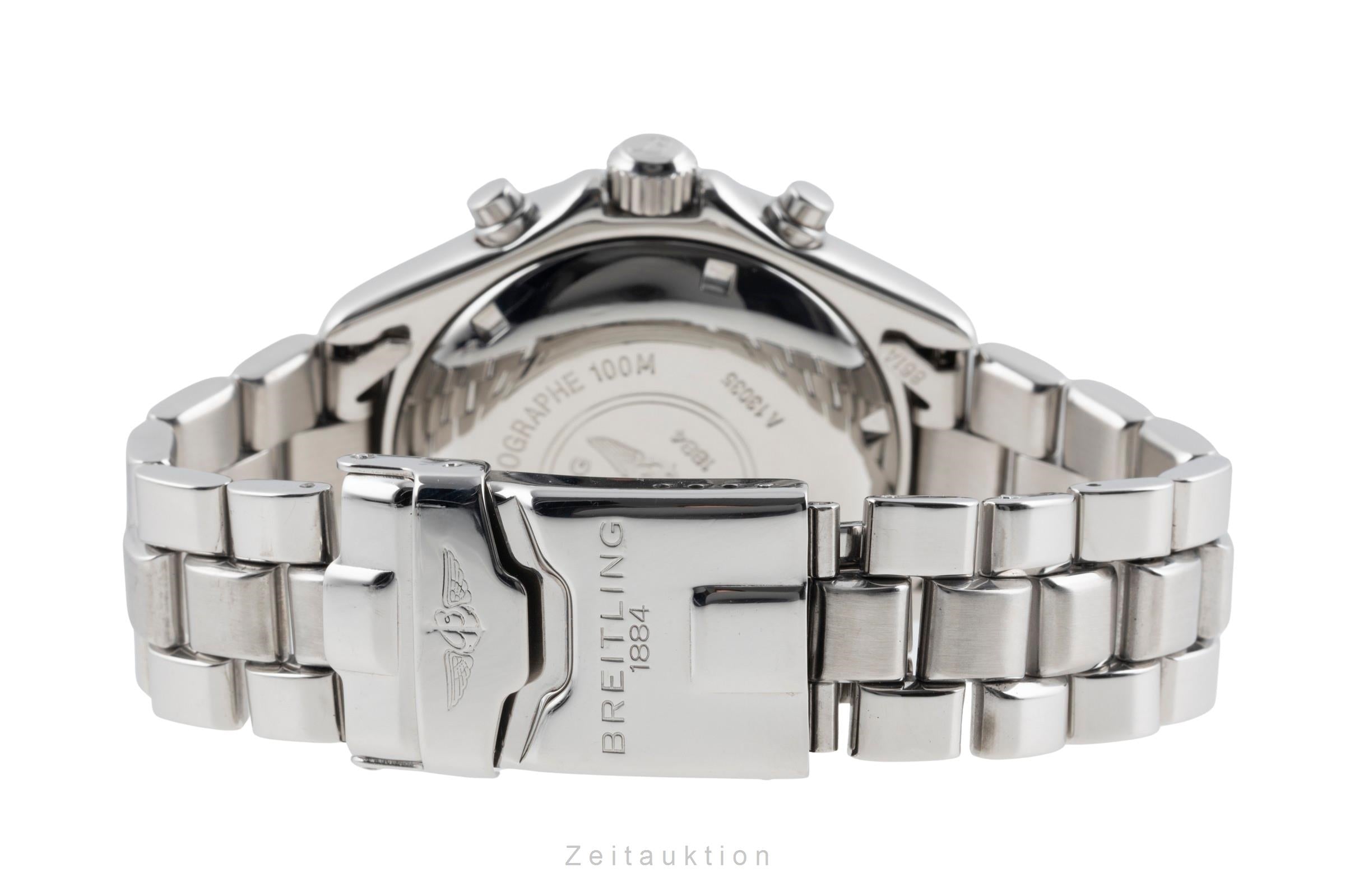 Breitling Colt Chronograph Blue Dial Edelstahl Automatik Herrenuhr Ref. A13035  [2604054]