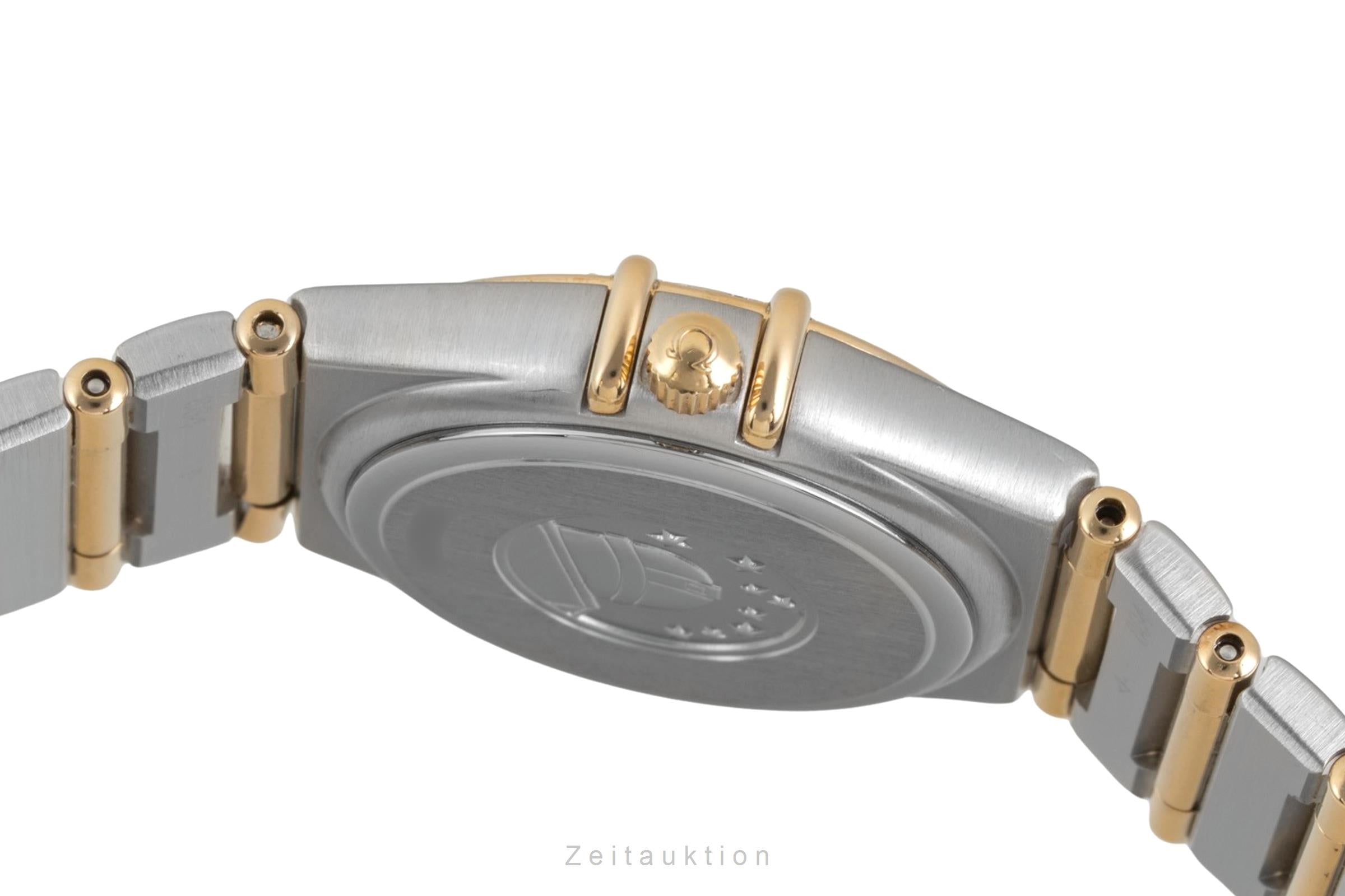 Omega Constellation acciaio / oro quarzo orologio da donna 1277.70.00  [2604055]