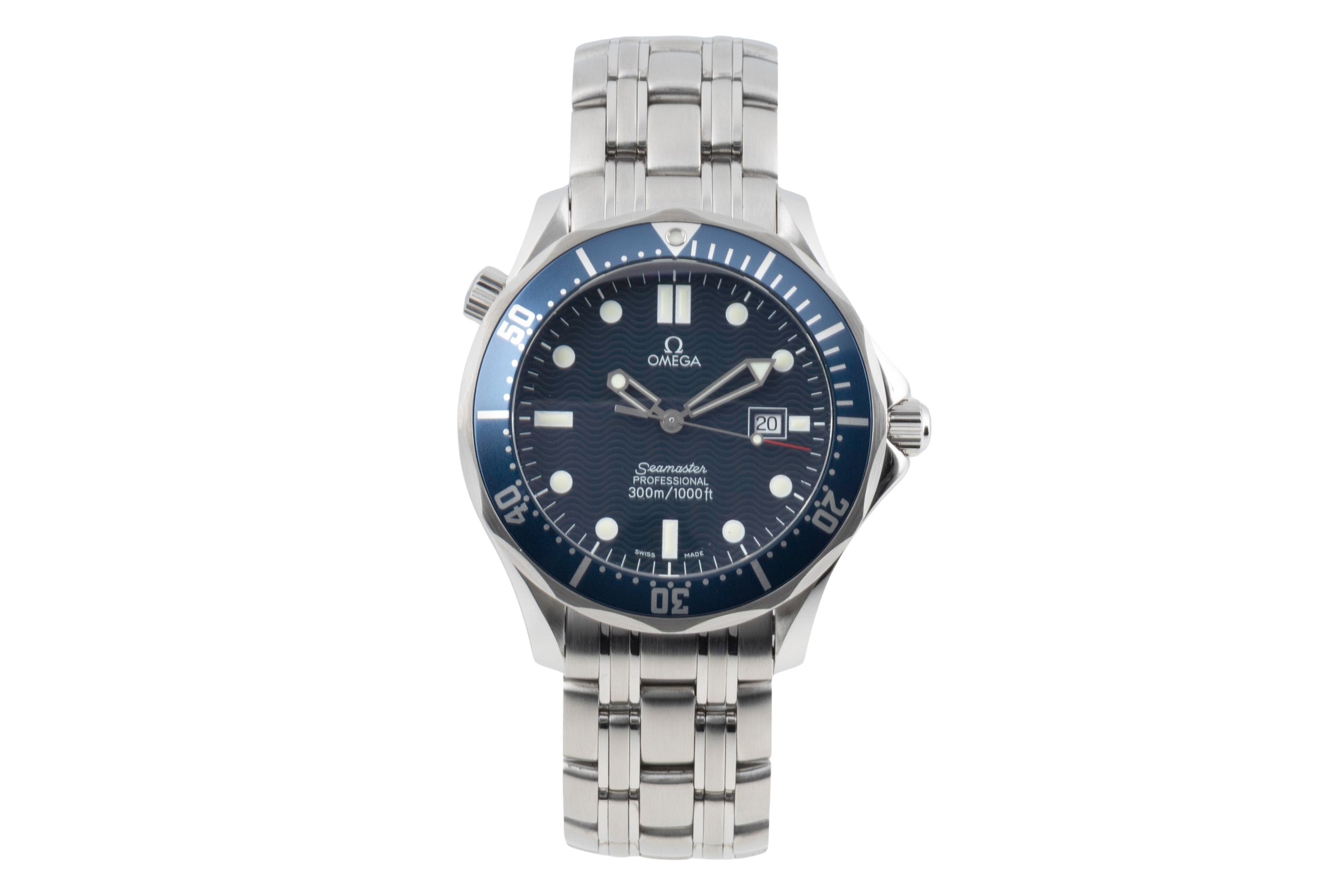 Omega Seamaster steel quartz men's watch 2541.80.00  [2604059]