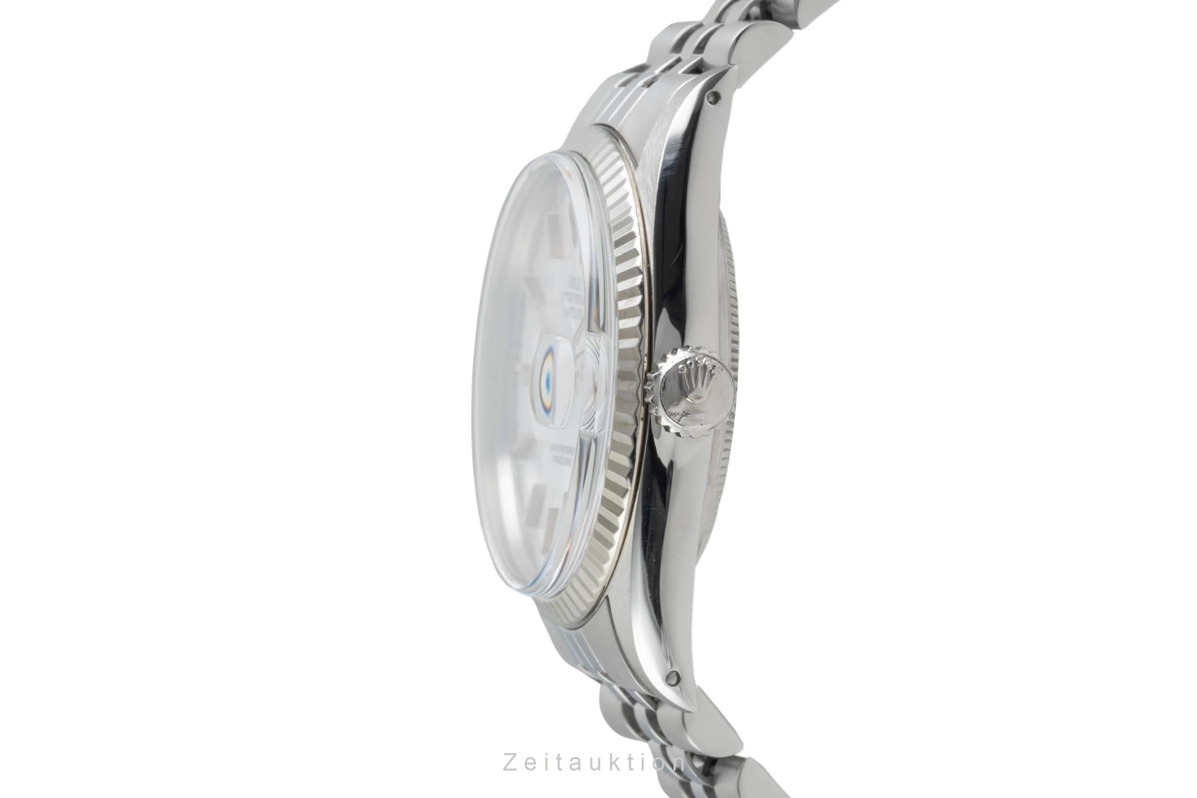 Rolex Datejust steel / white gold automatic men's watch 16014 Vintage  [2604064]