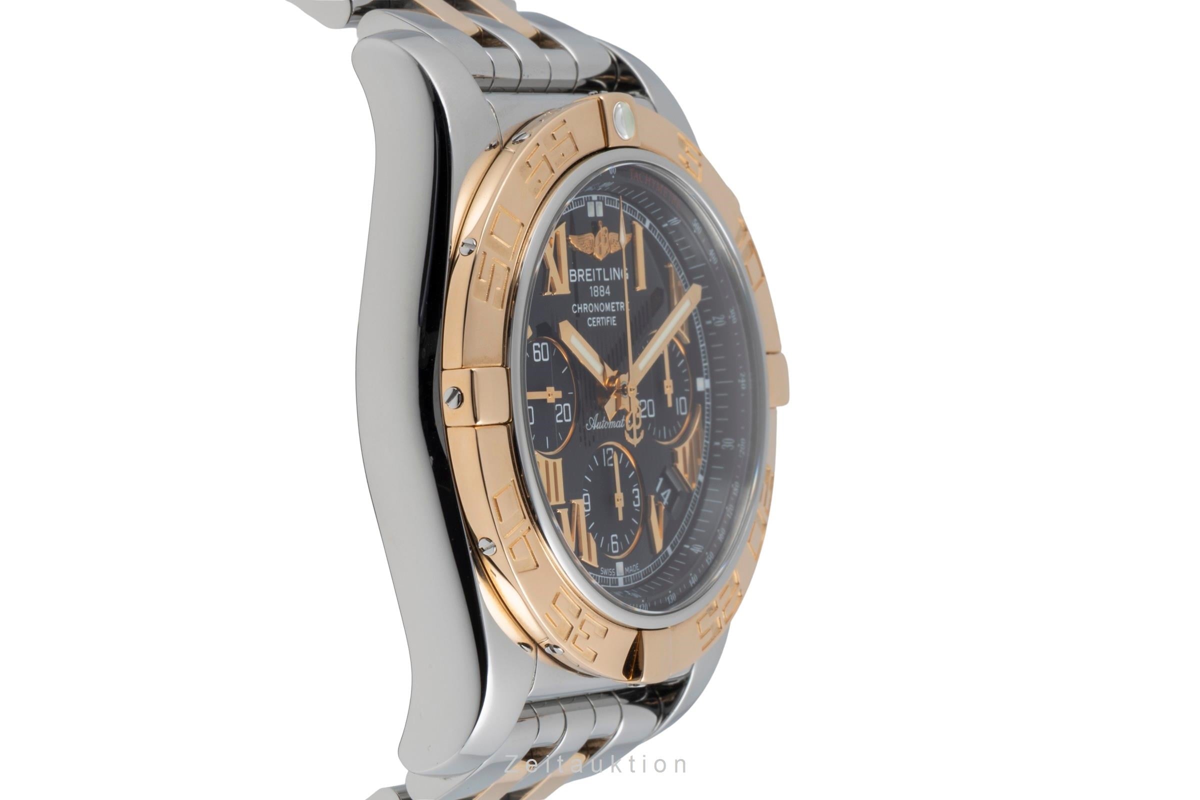 Breitling Chronomat 44 chronograph steel / gold automatic men's watch CB0110  [2604067]