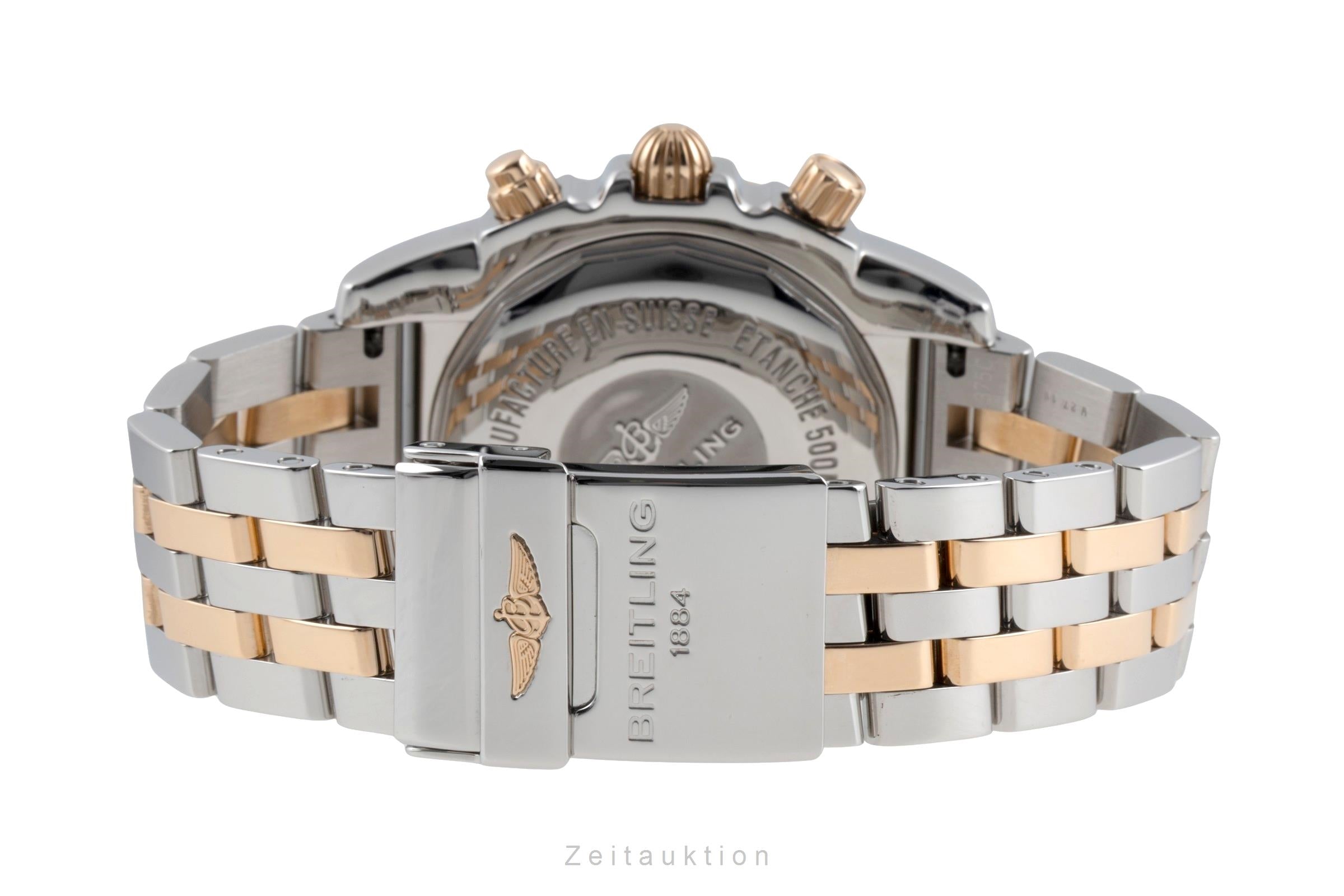 Breitling Chronomat 44 chronograph steel / gold automatic men's watch CB0110  [2604067]