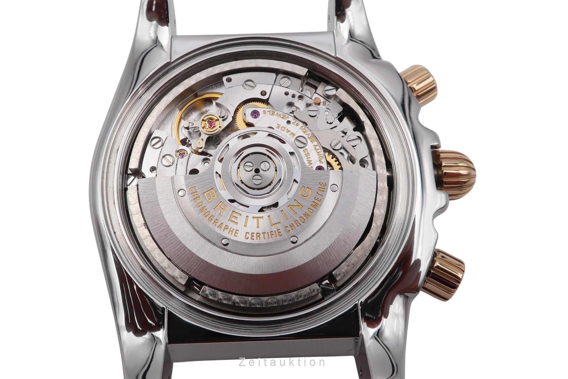 Breitling Chronomat 44 chronograph steel / gold automatic men's watch CB0110  [2604067]