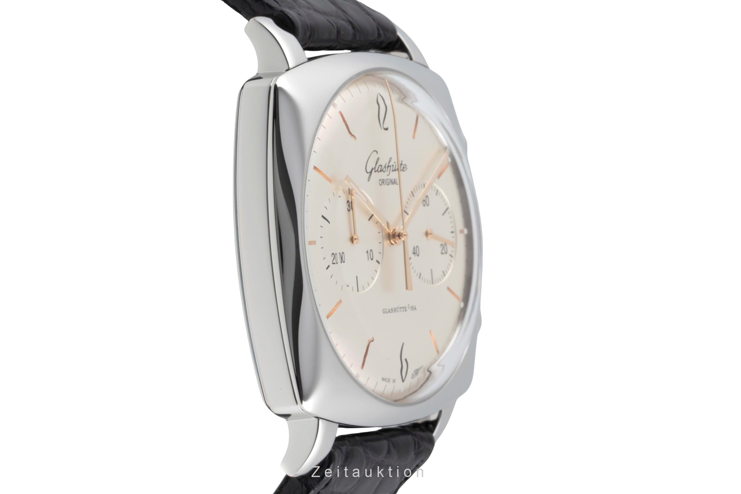 Glashütte Senator Sixties cronógrafo acero automático reloj para caballeros 1-39-34-03-32-04  [2604069]