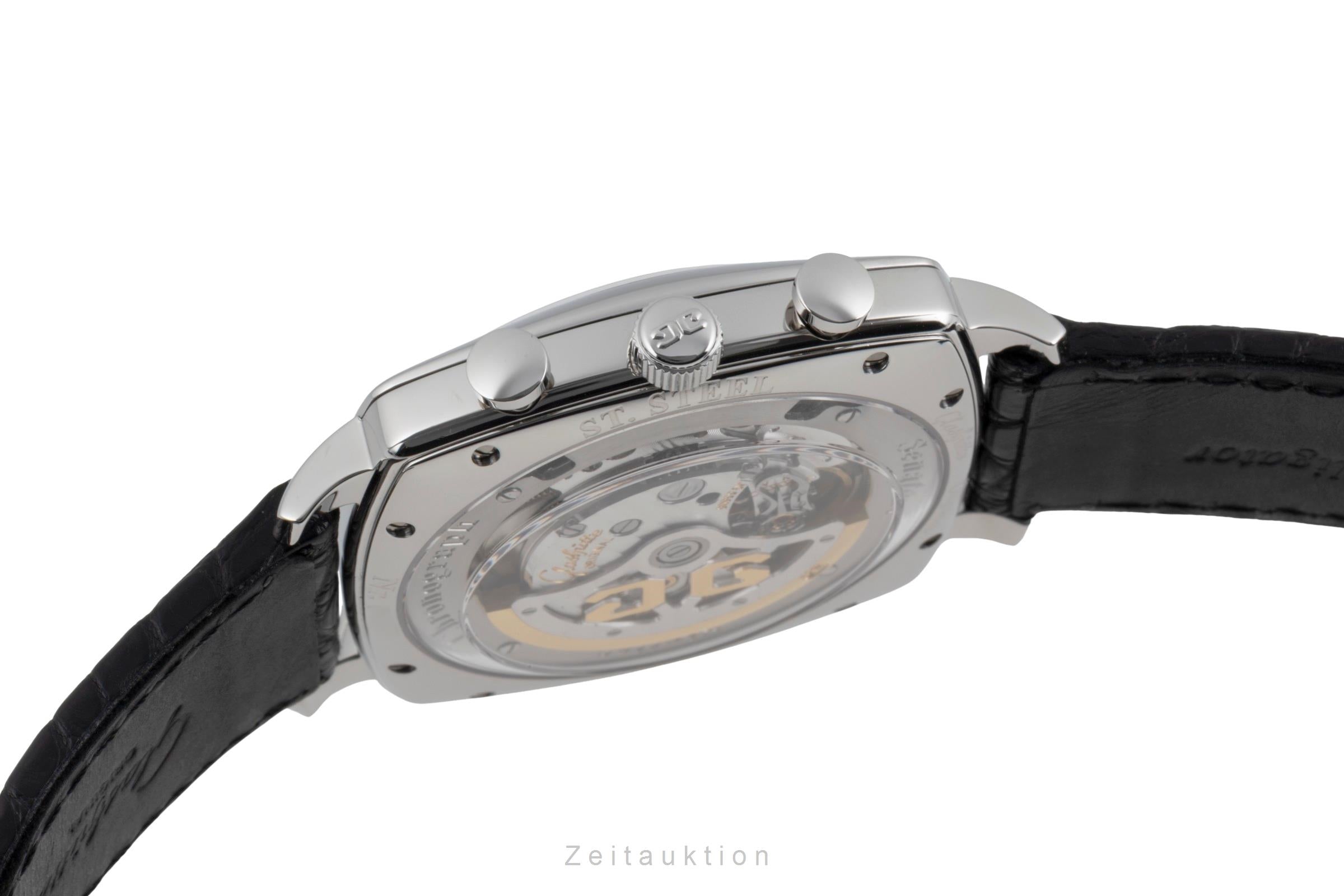 Glashütte Senator Sixties cronógrafo acero automático reloj para caballeros 1-39-34-03-32-04  [2604069]
