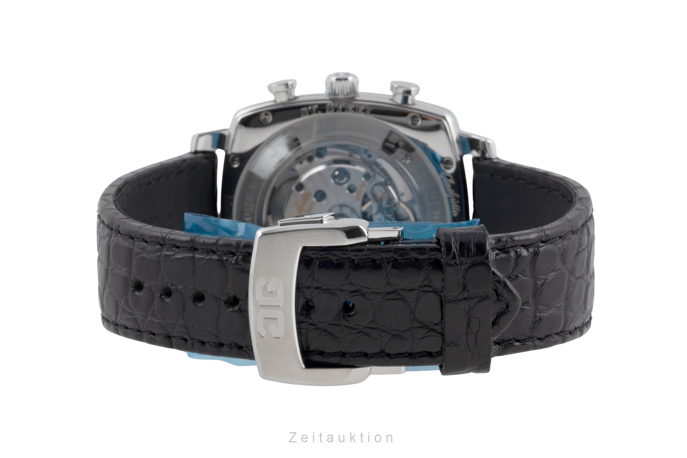 Glashütte Senator Sixties cronógrafo acero automático reloj para caballeros 1-39-34-03-32-04  [2604069]