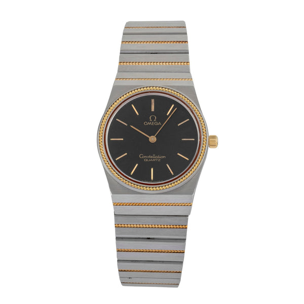 Omega Constellation acier / or  quartz montre pour hommes 195.0007  , 395.0803 Vintage  [2604071]