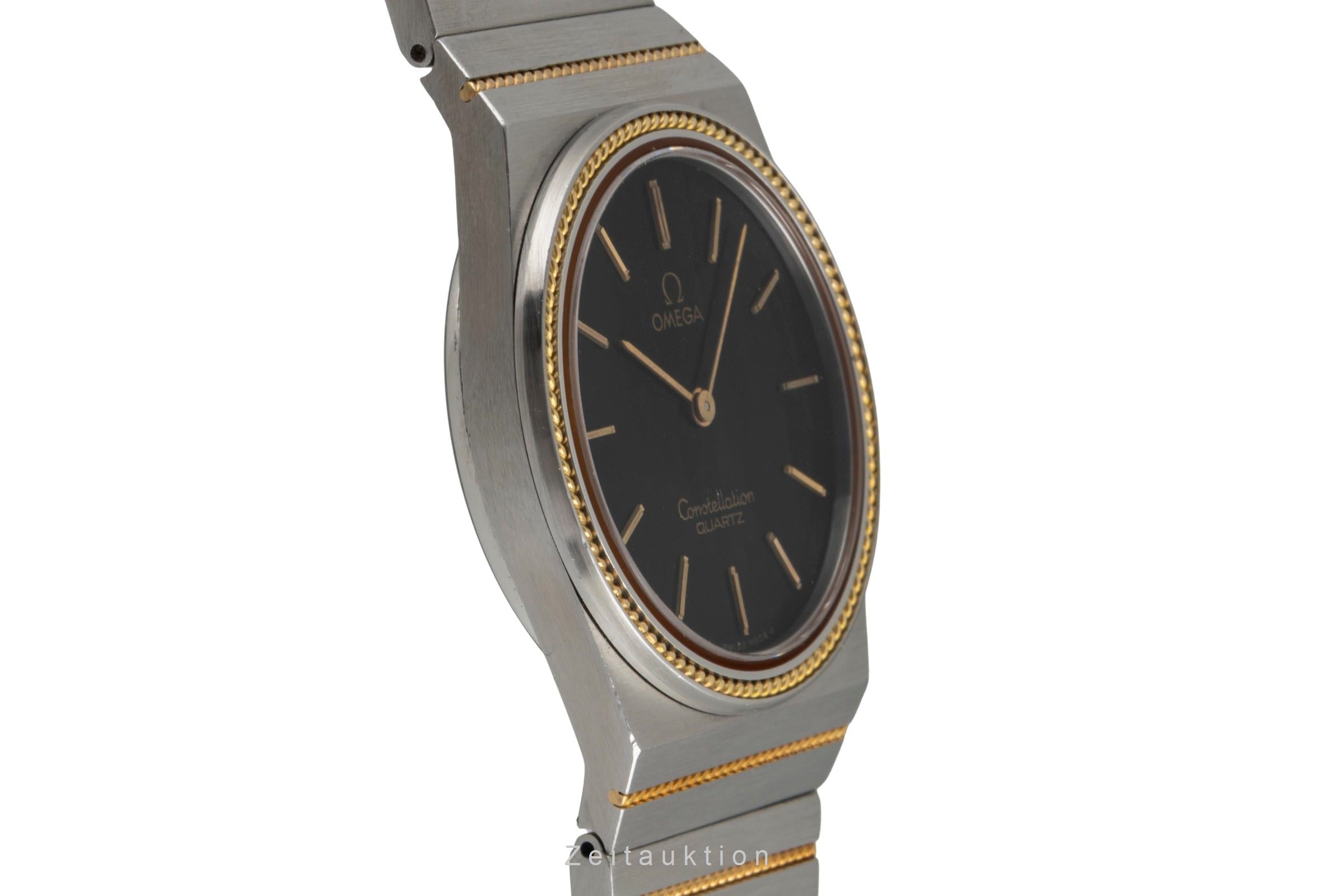 Omega Constellation acier / or  quartz montre pour hommes 195.0007  , 395.0803 Vintage  [2604071]