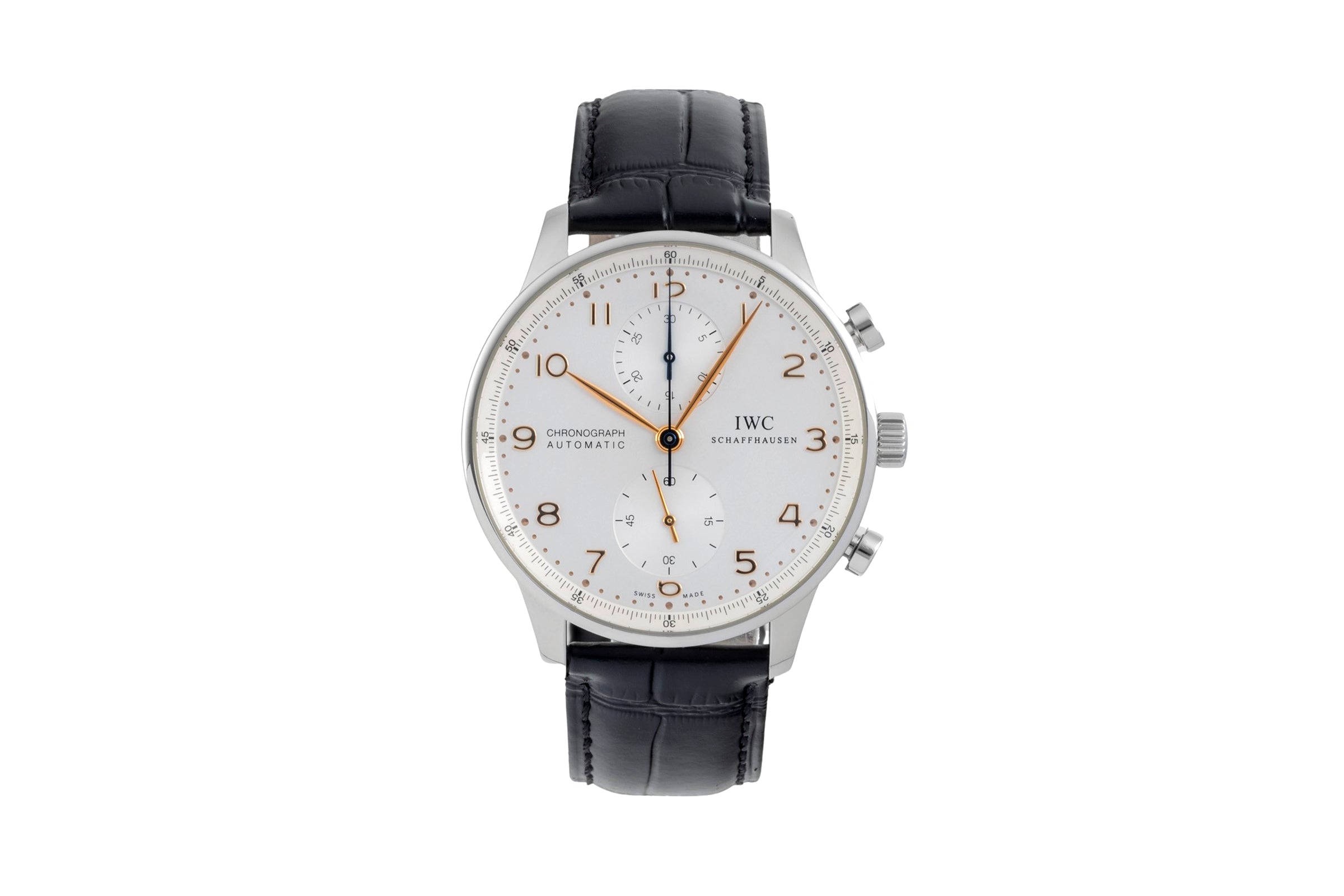 IWC Portugieser chronograph steel automatic men's watch IW371445  [2604073]