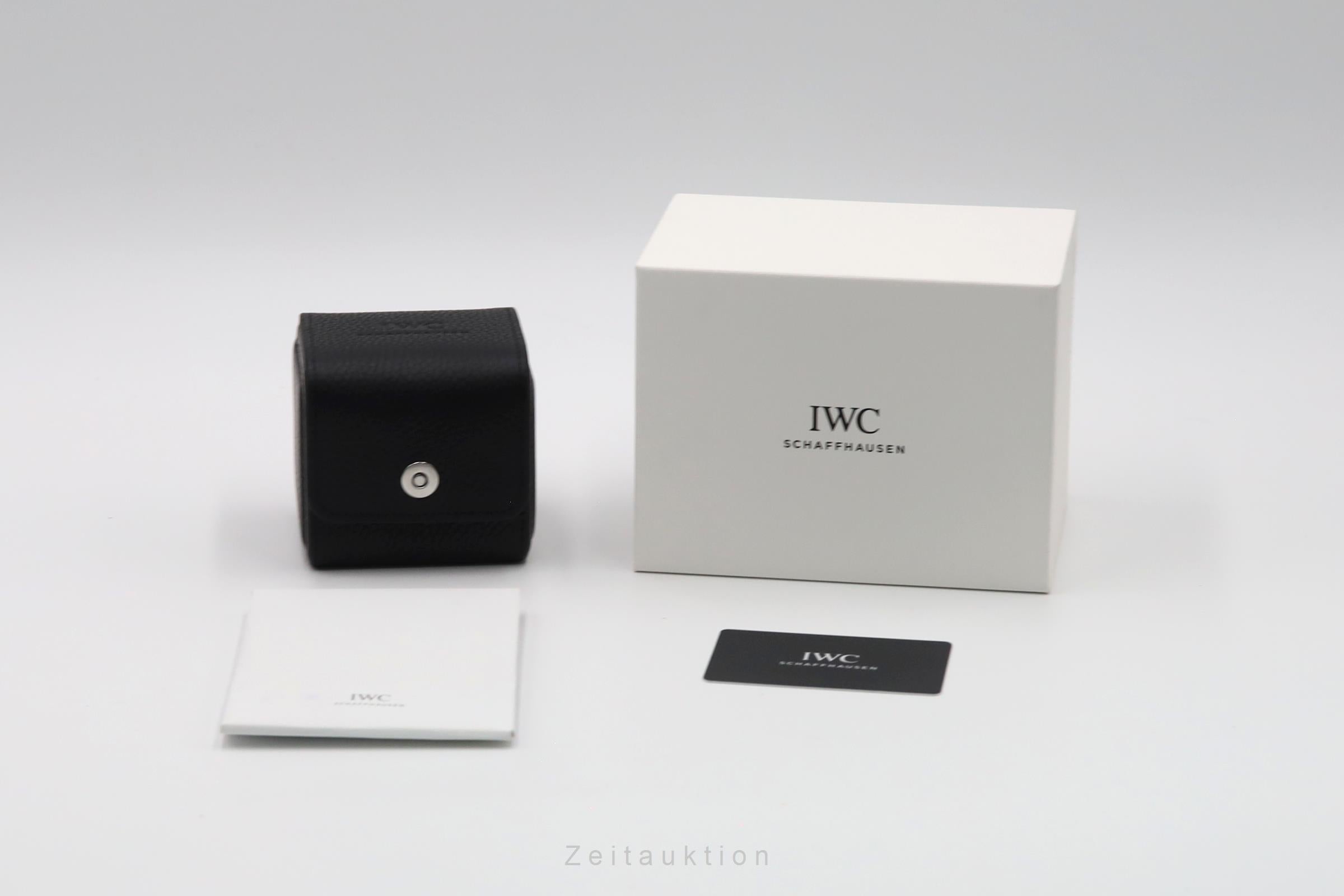 IWC Portugieser Chronograph Stahl Automatik Herrenuhr Ref. IW371445 B&P 2014 [2604075]