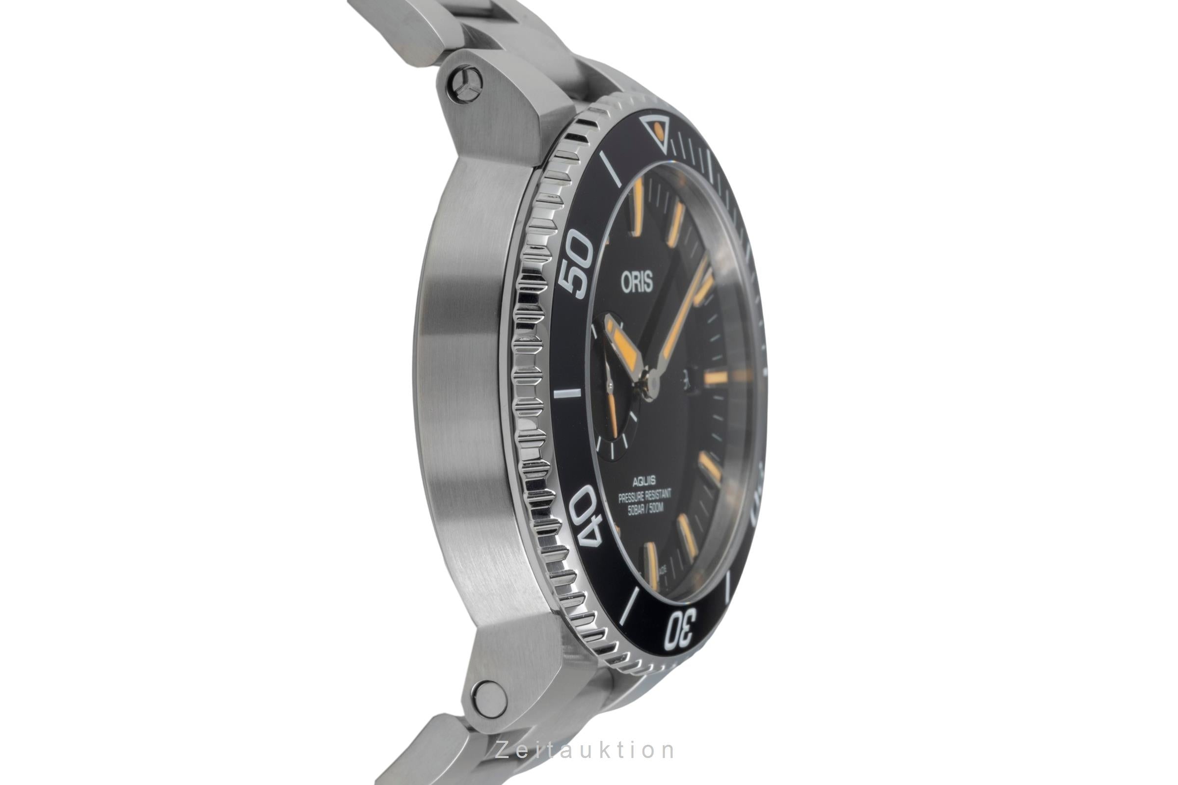 Oris Aquis Small Second Date Stahl Automatik Ref. 01 743 7733 4159-07 8 24 05PEB [2604077]