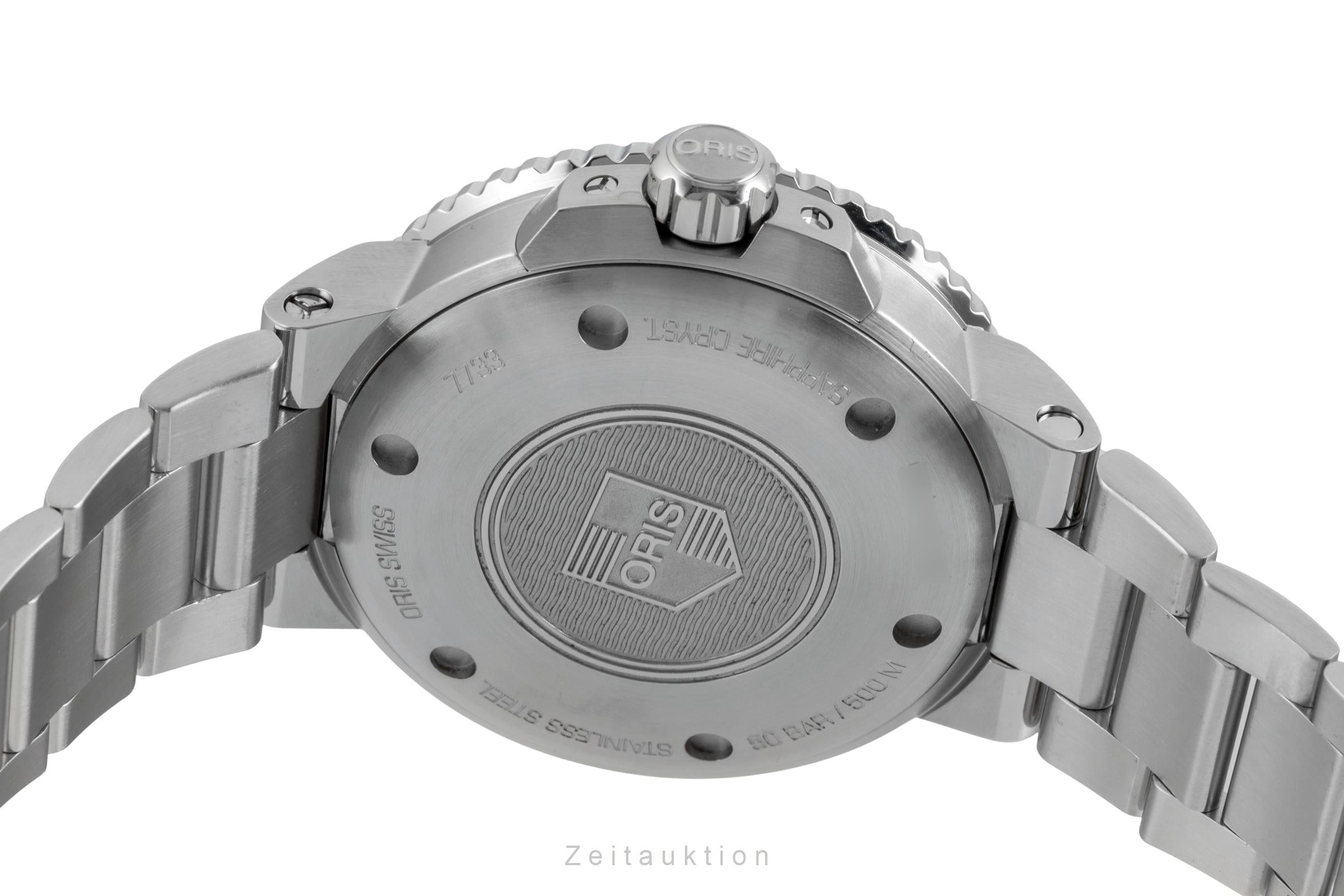Oris Aquis Small Second Date Stahl Automatik Ref. 01 743 7733 4159-07 8 24 05PEB [2604077]