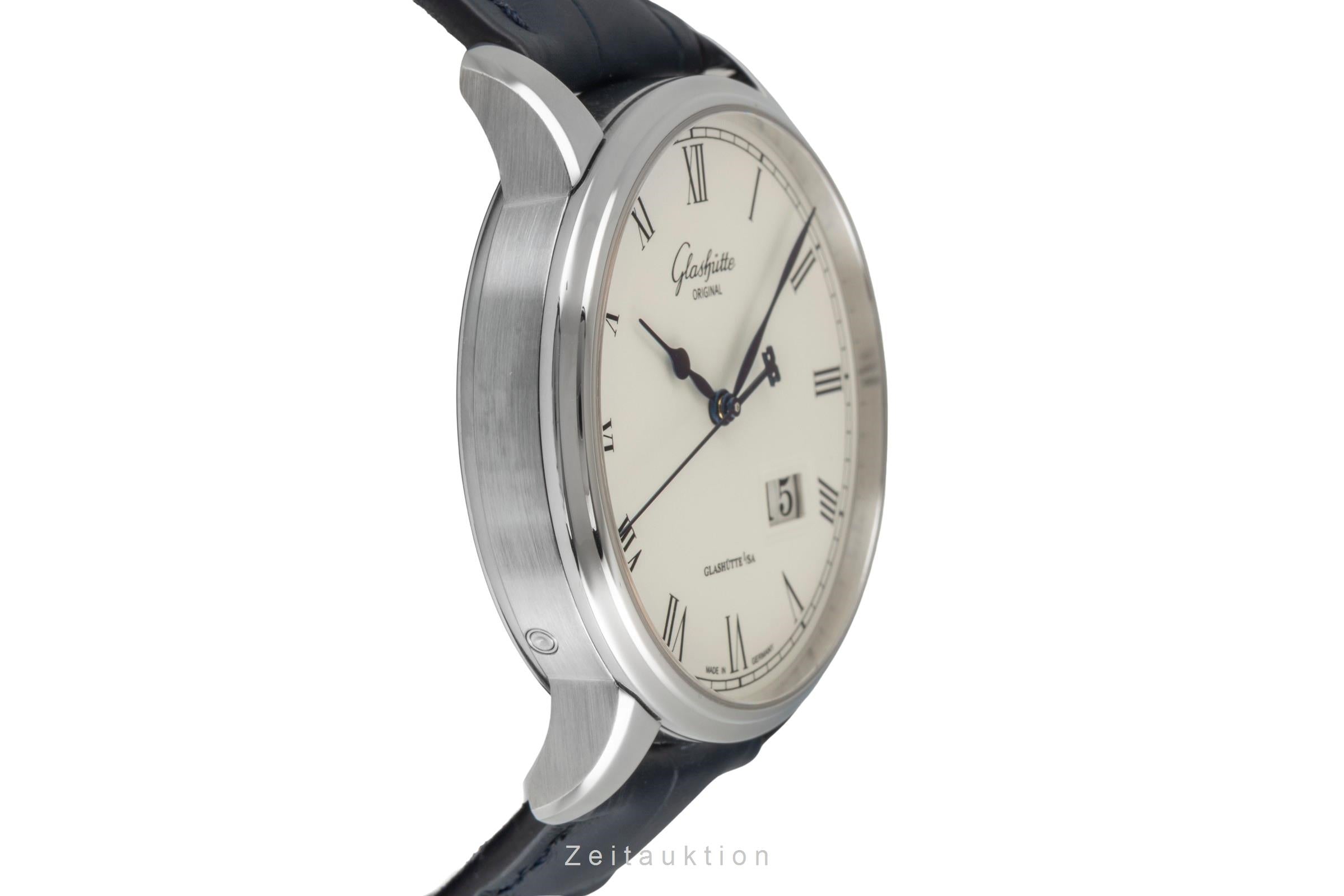 Glashütte Senator acero automático reloj para caballeros 100-03-32-42-04  [2604078]