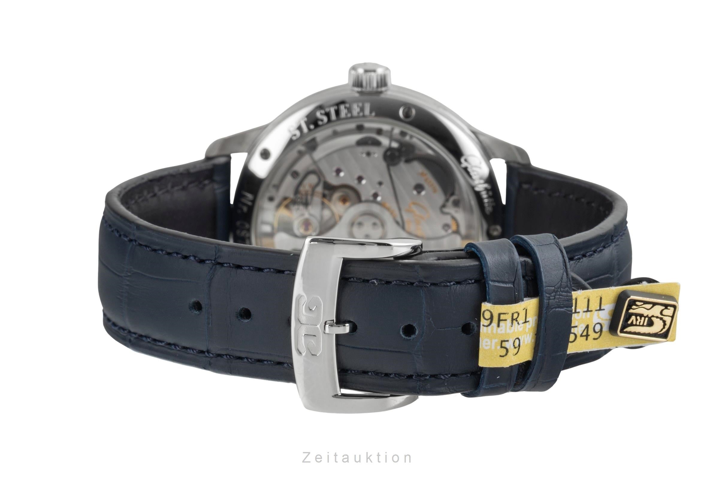 Glashütte Senator acero automático reloj para caballeros 100-03-32-42-04  [2604078]