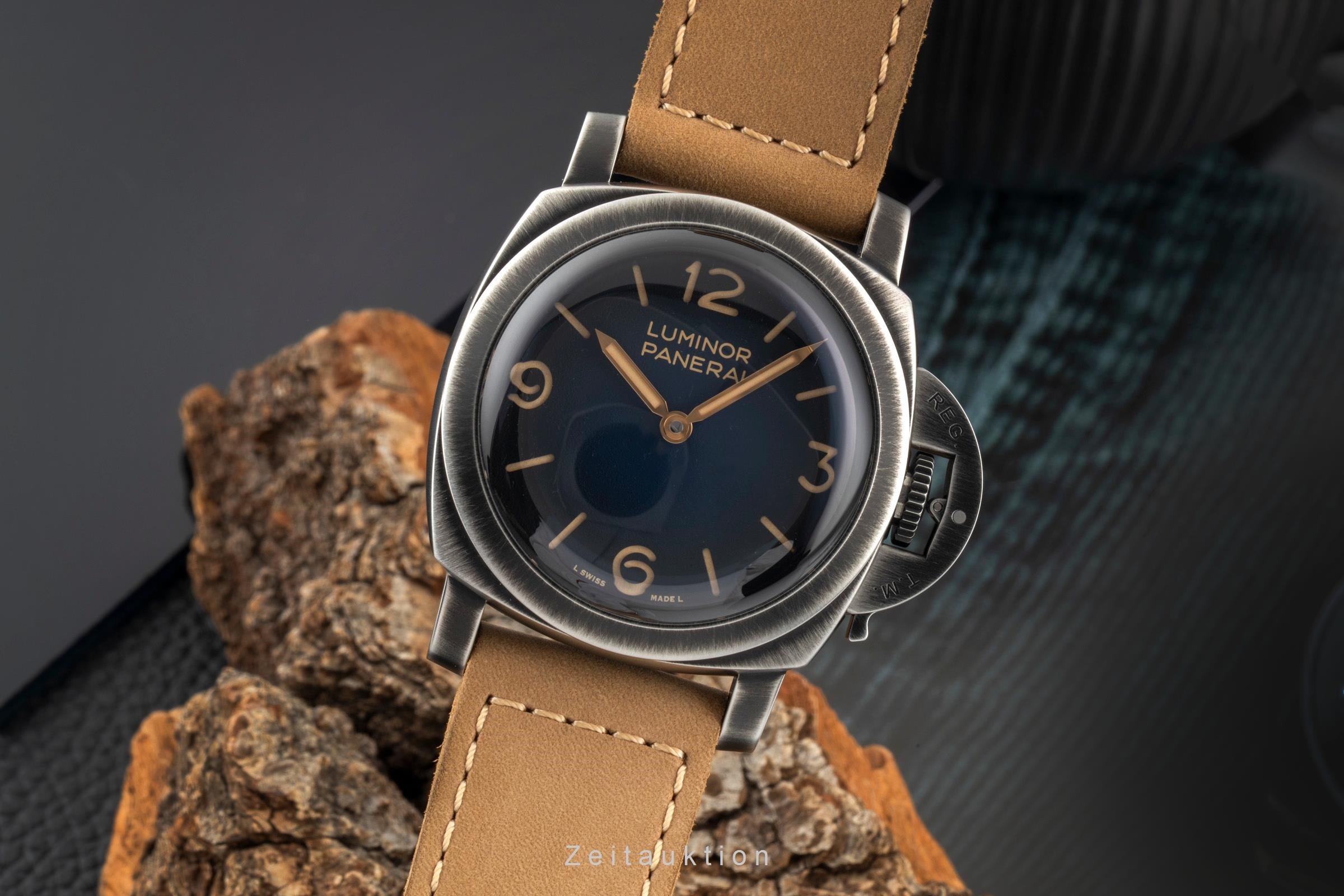 Panerai Luminor  acier à remontage manuel montre pour hommes PAM02025 Limited  [2604080]