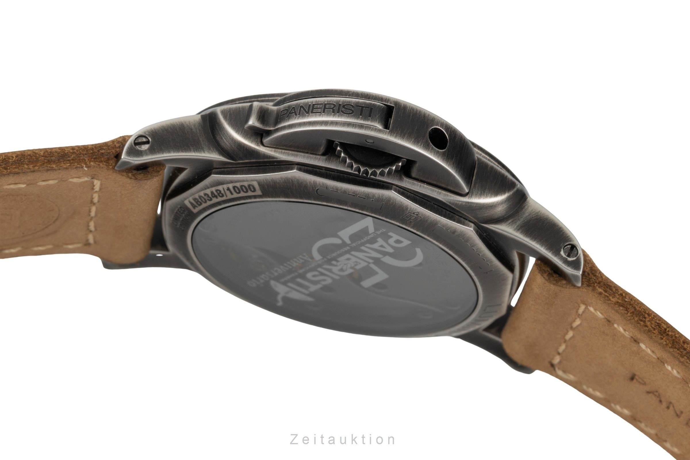 Panerai Luminor  acier à remontage manuel montre pour hommes PAM02025 Limited  [2604080]