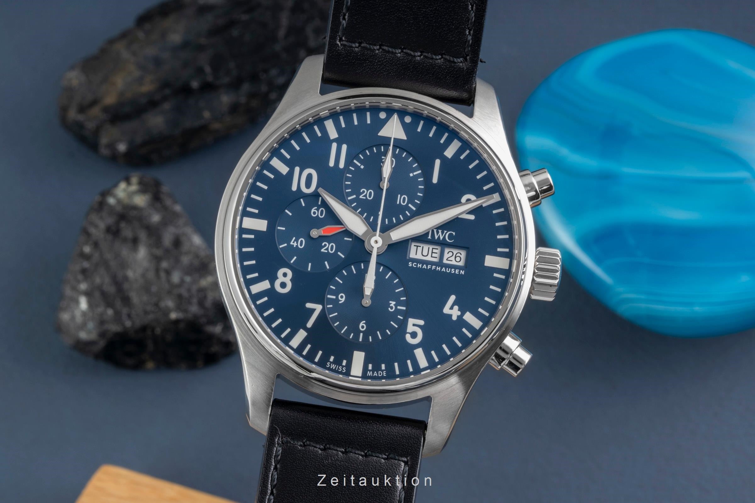 IWC Fliegerchronograph chronograph steel automatic men's watch IW377714  [2604087]