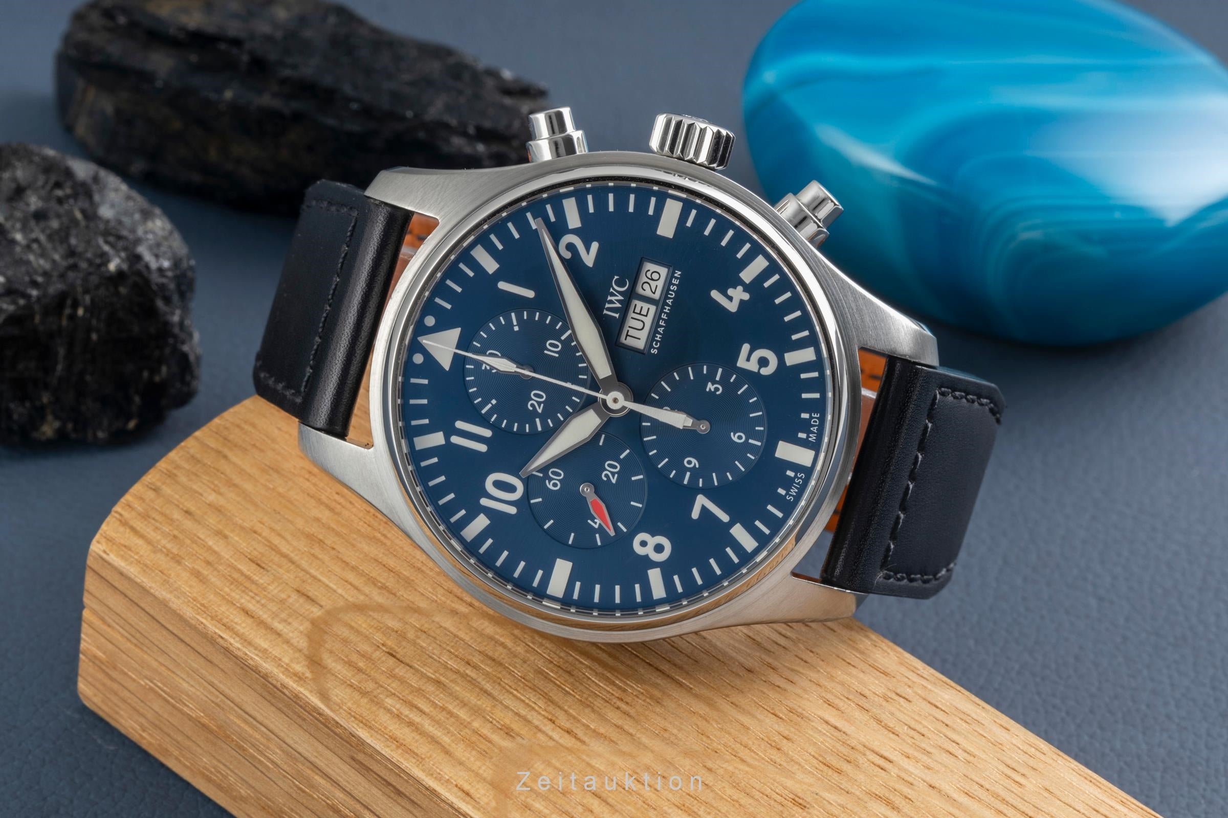 IWC Fliegerchronograph chronograph steel automatic men's watch IW377714  [2604087]
