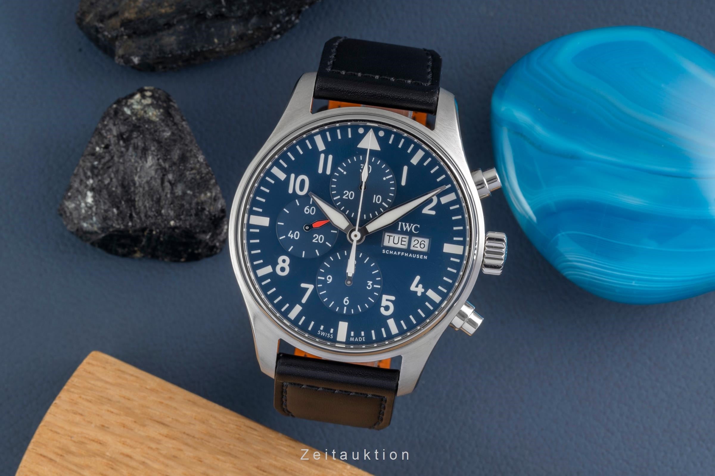 IWC Fliegerchronograph chronograph steel automatic men's watch IW377714  [2604087]