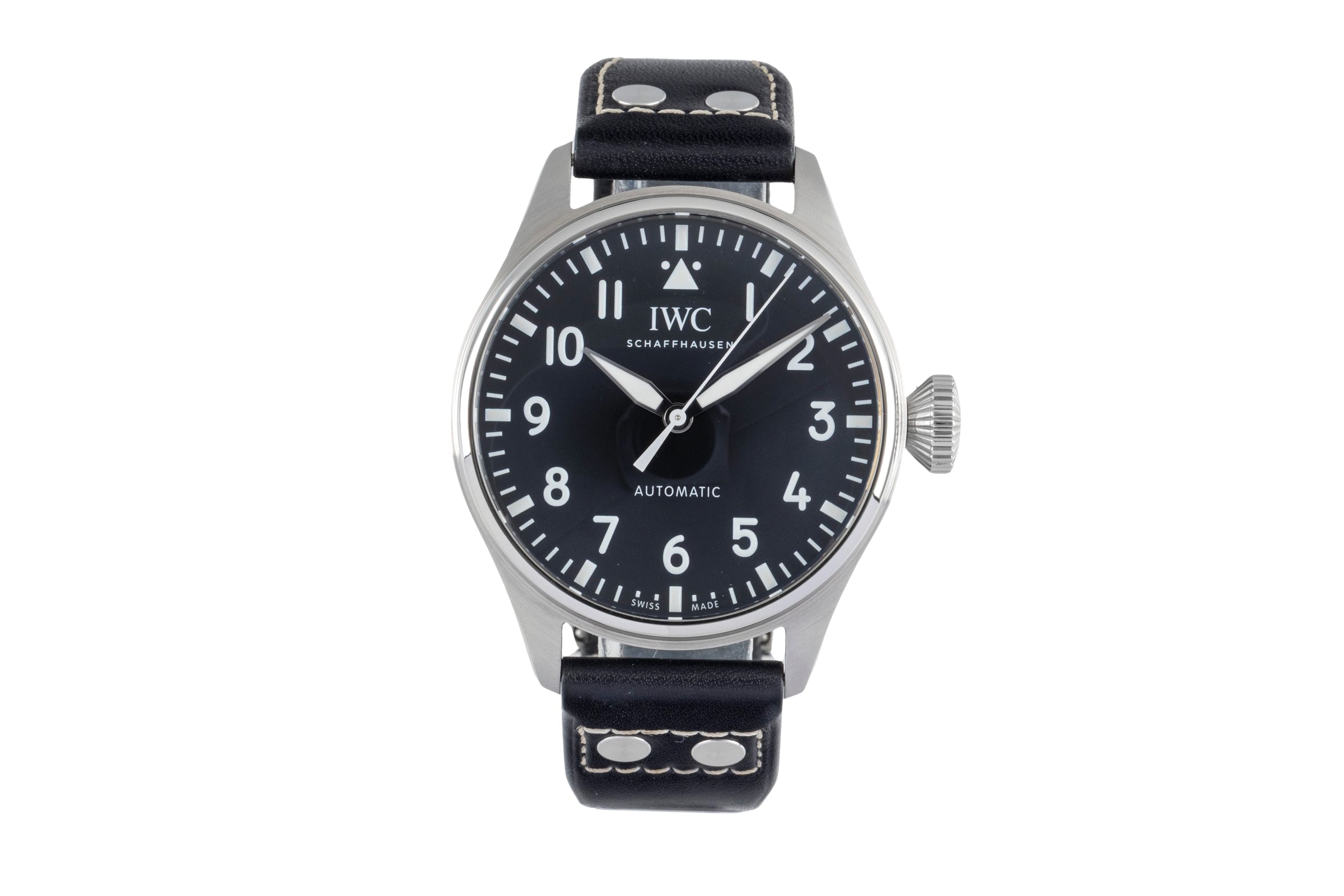 IWC Big Pilot acier automatique montre pour hommes IW329301 LP: 9600EUR  [2604089]