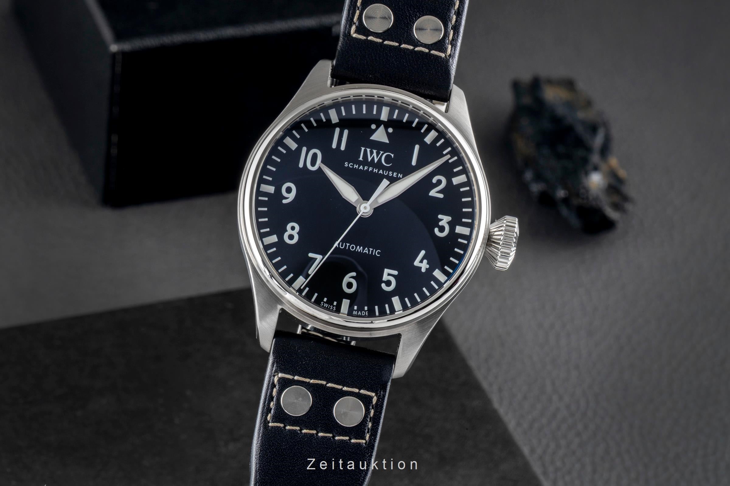 IWC Big Pilot acero automático reloj para caballeros IW329301 LP: 9600EUR  [2604089]