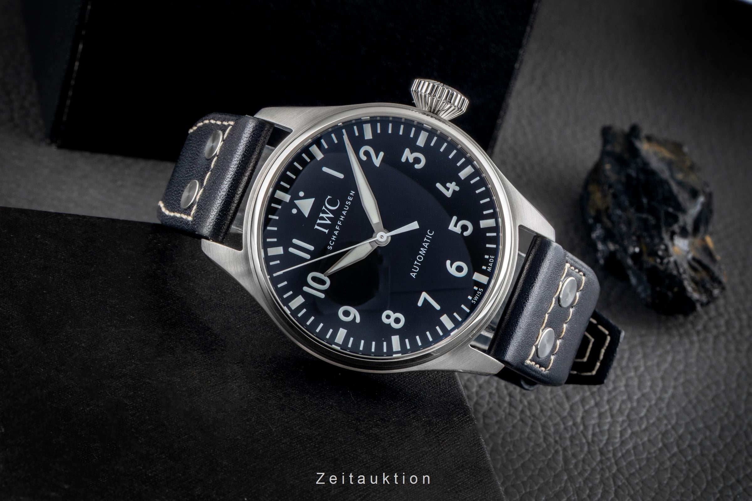 IWC Big Pilot acero automático reloj para caballeros IW329301 LP: 9600EUR  [2604089]