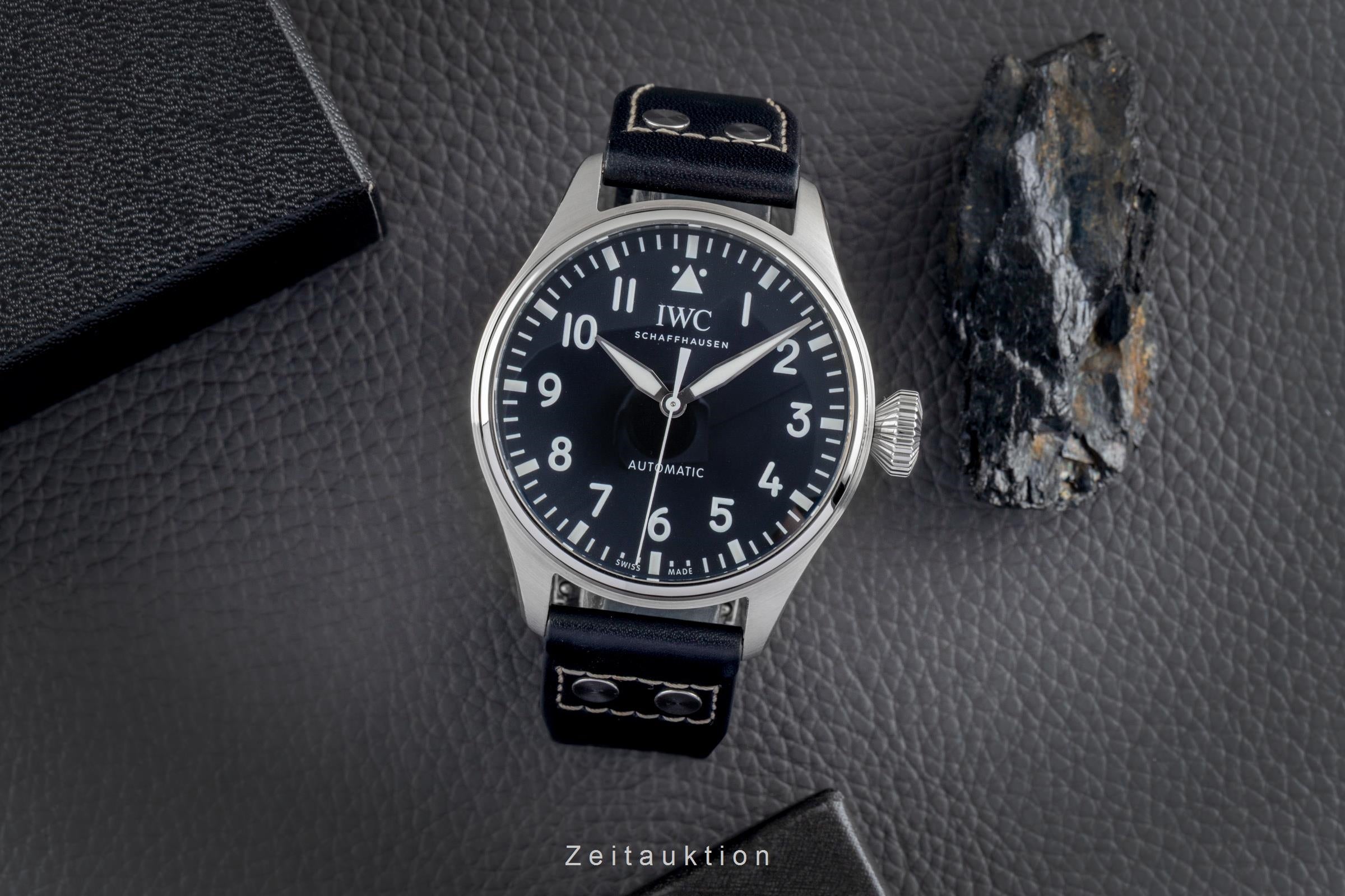 IWC Big Pilot acero automático reloj para caballeros IW329301 LP: 9600EUR  [2604089]