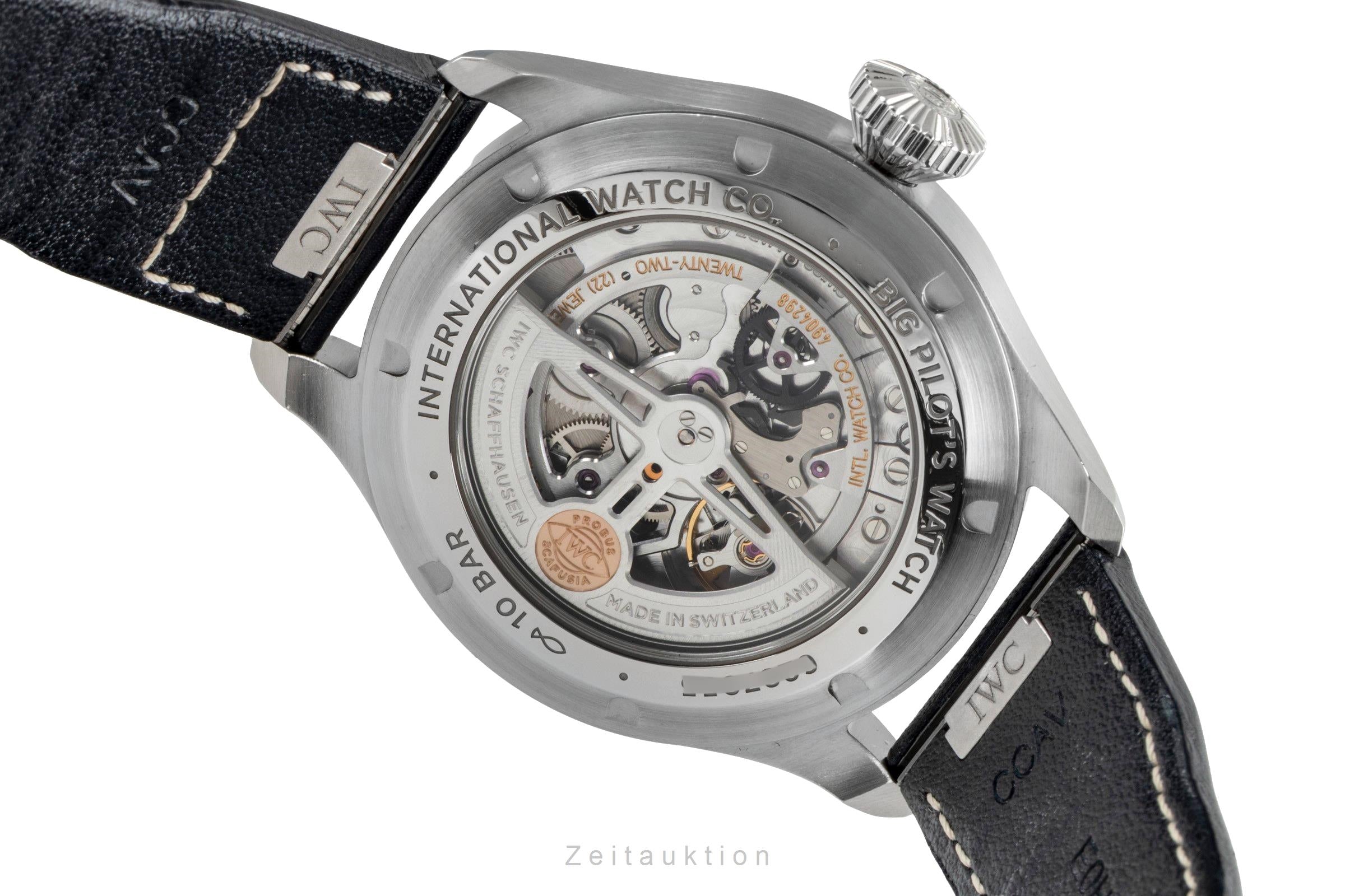 IWC Big Pilot acero automático reloj para caballeros IW329301 LP: 9600EUR  [2604089]