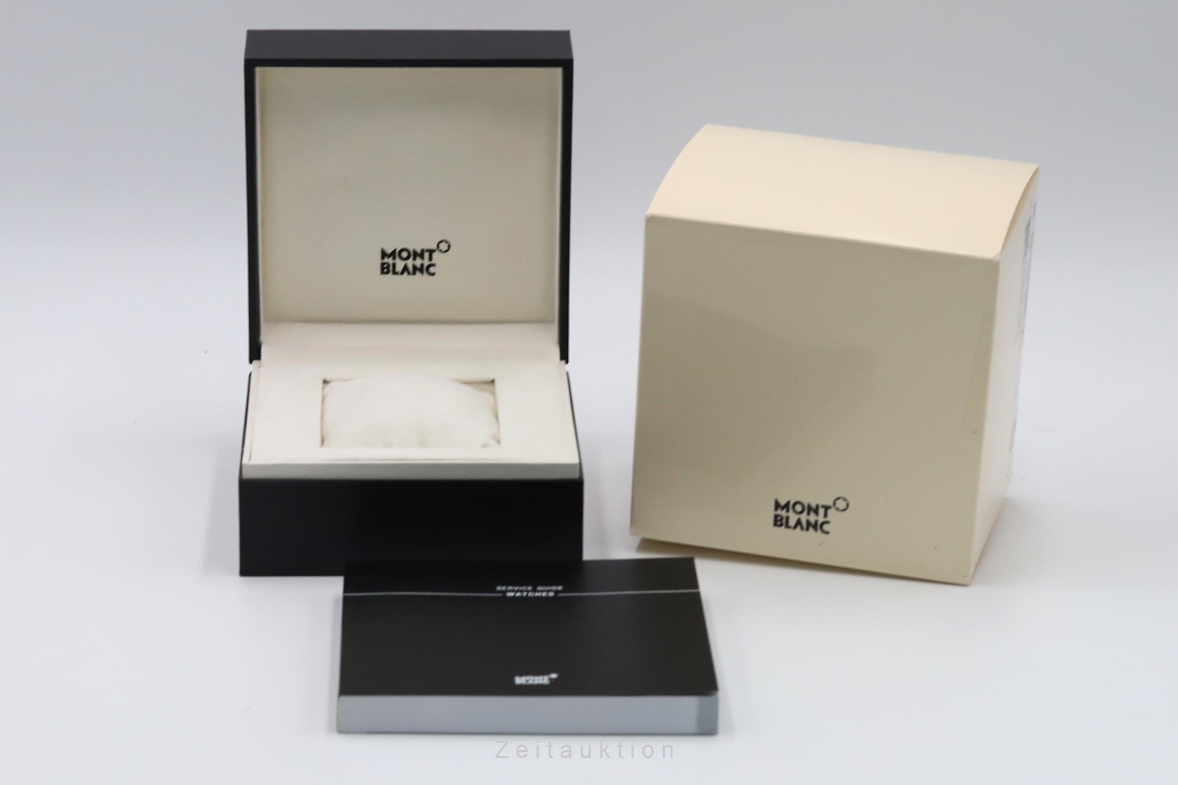 Montblanc 1858 cronógrafo acero automático reloj para caballeros MB117836, 7456  [2604090]