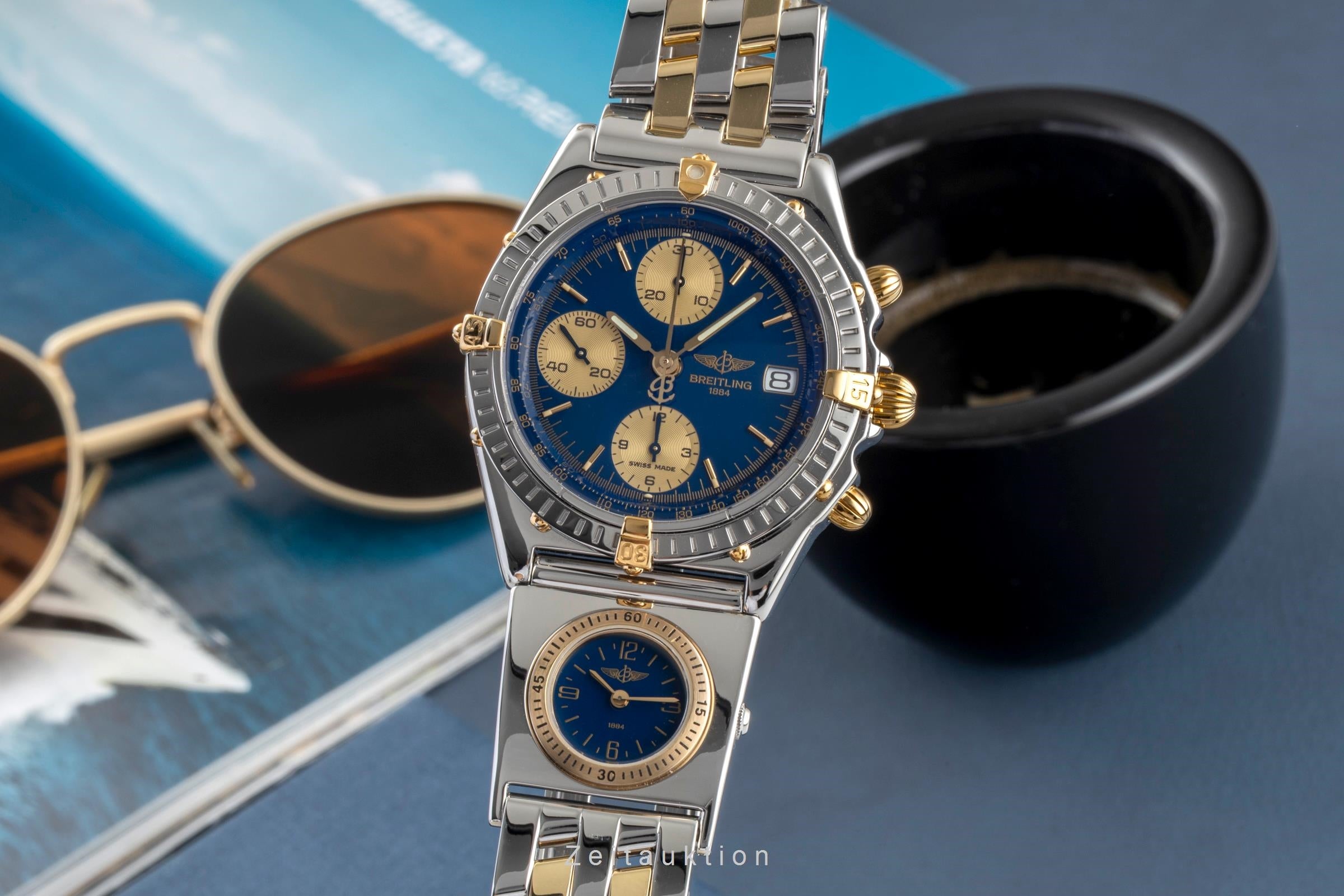 Breitling Chronomat UTC Chronograph Stahl / Gold Automatik Ref. B13050 B61072  [2604092]
