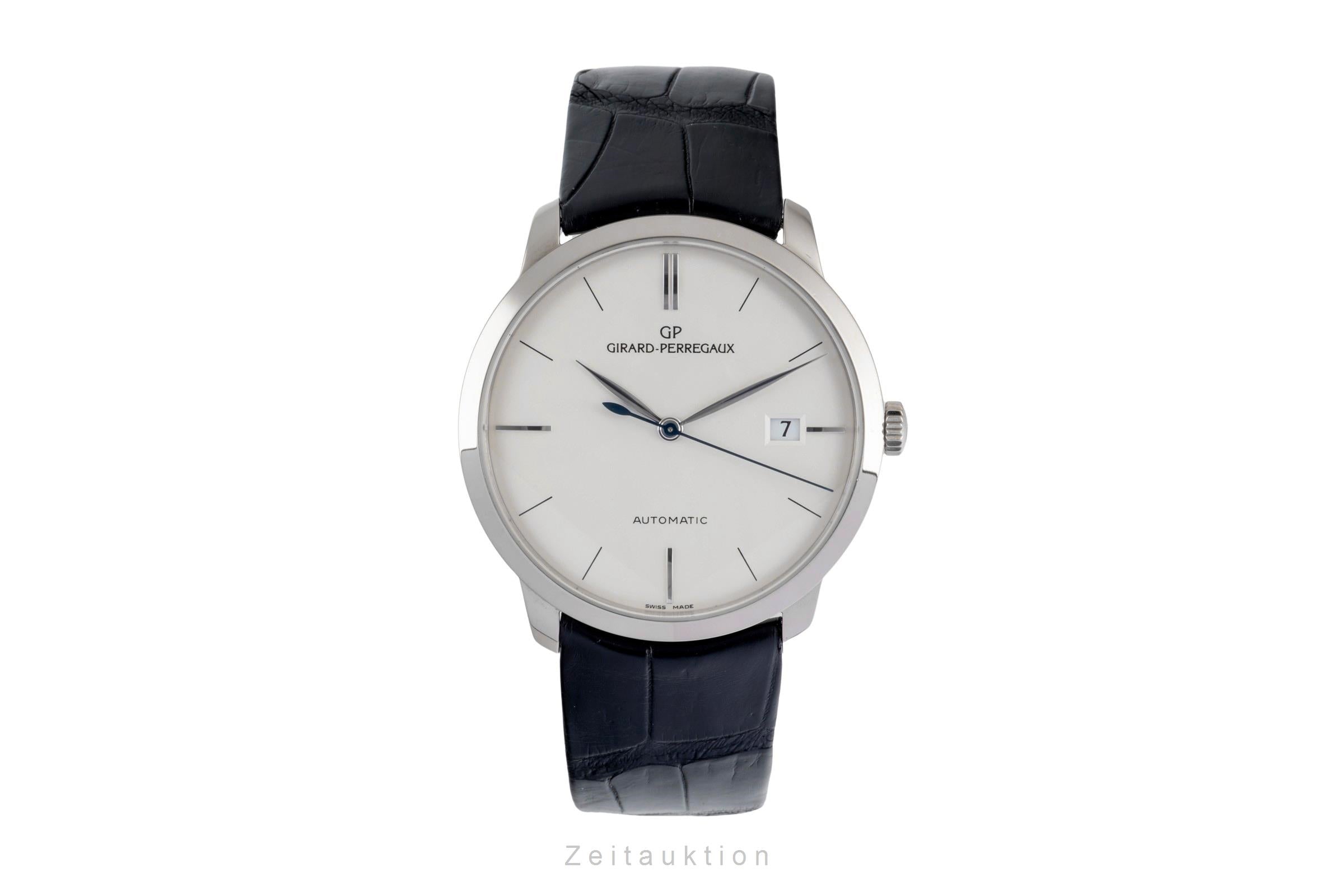 Girard Perregaux 1966 18 ct white gold automatic men's watch 49525-53-131-BK6A  [2604094]