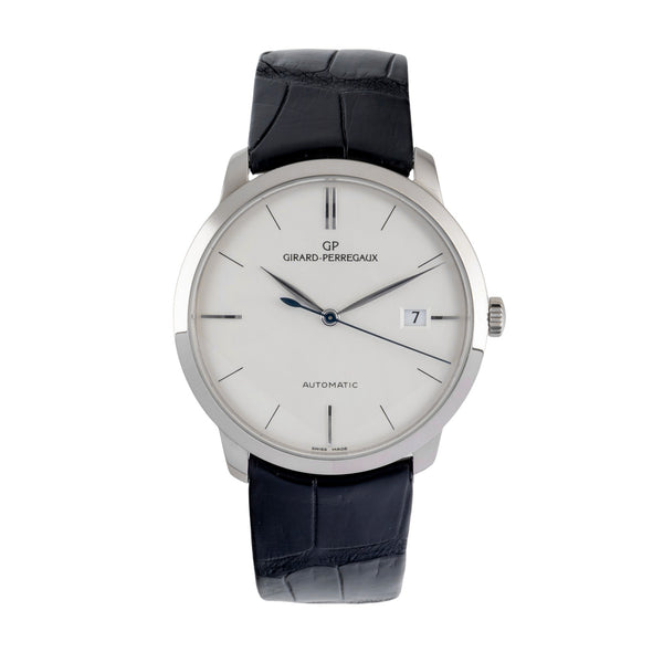 Girard Perregaux 1966 18 ct white gold automatic men's watch 49525-53-131-BK6A  [2604094]