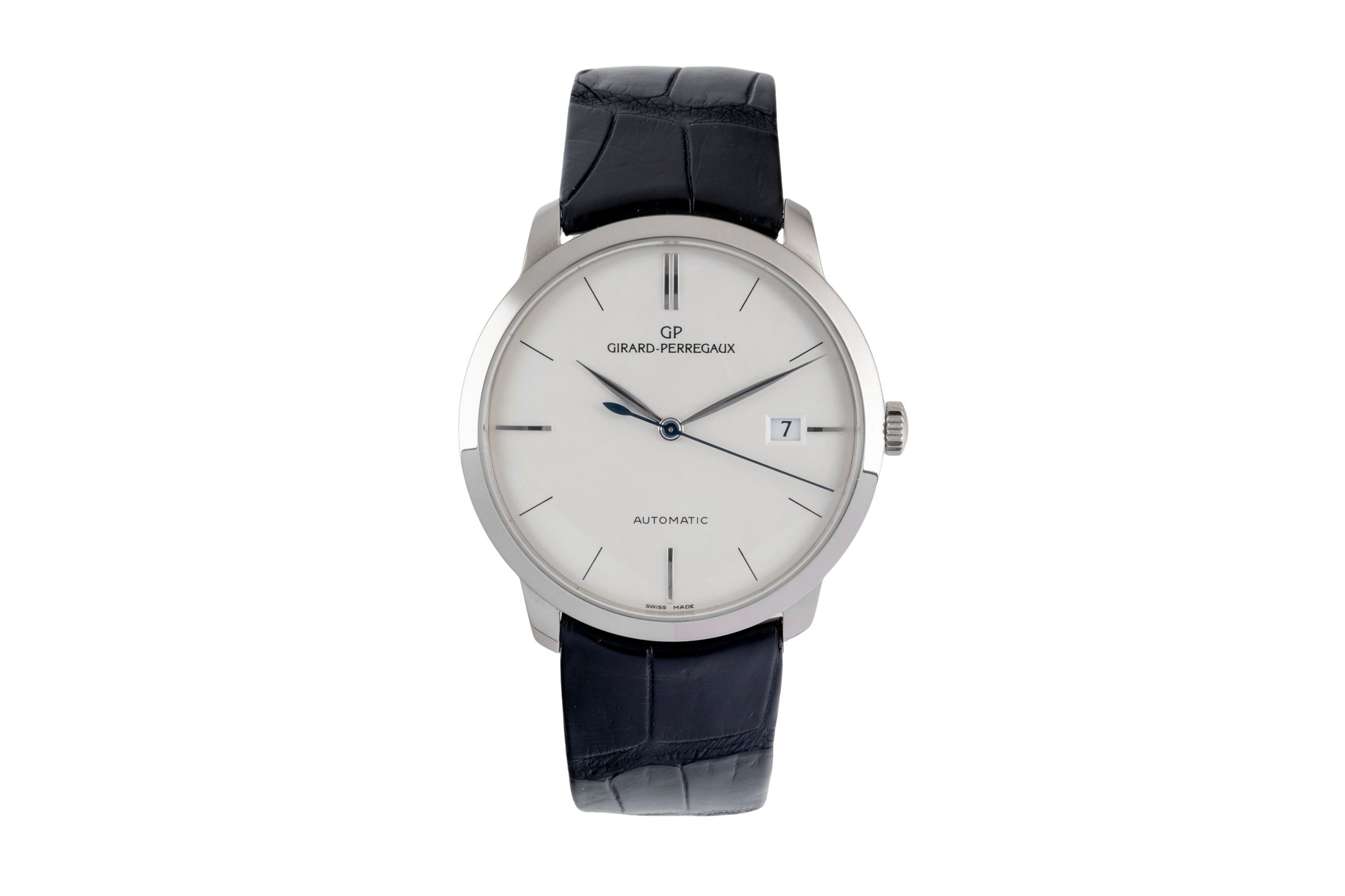 Girard Perregaux 1966 18 ct white gold automatic men's watch 49525-53-131-BK6A  [2604094]