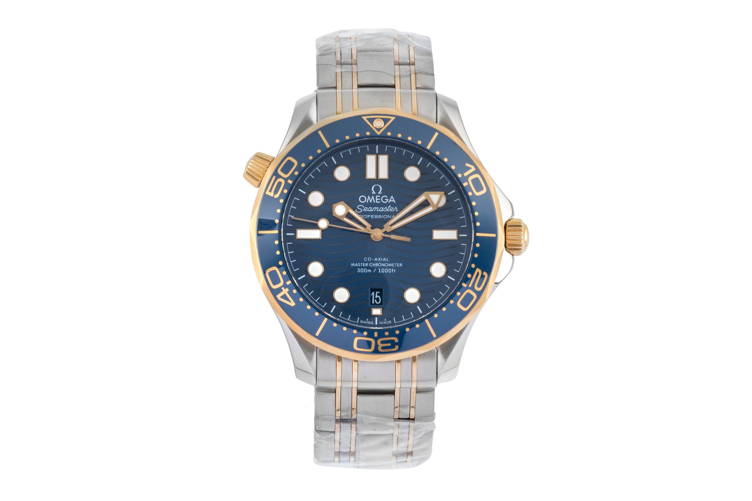Omega Seamaster Diver 300 Stahl Gold Automatik Ref. 210.20.42.20.03.001 B&P 2022 [2604095]