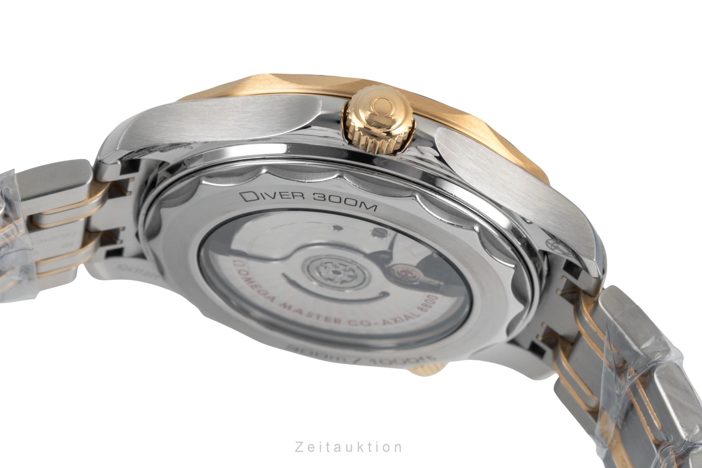 Omega Seamaster acier / or  automatique montre pour hommes 210.20.42.20.03.001 LP: 14200EUR  [2604095]