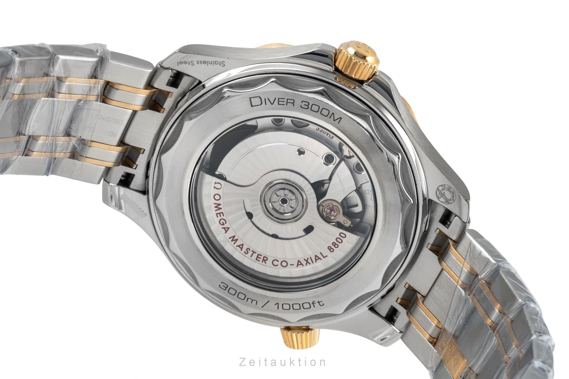 Omega Seamaster acier / or  automatique montre pour hommes 210.20.42.20.03.001 LP: 14200EUR  [2604095]