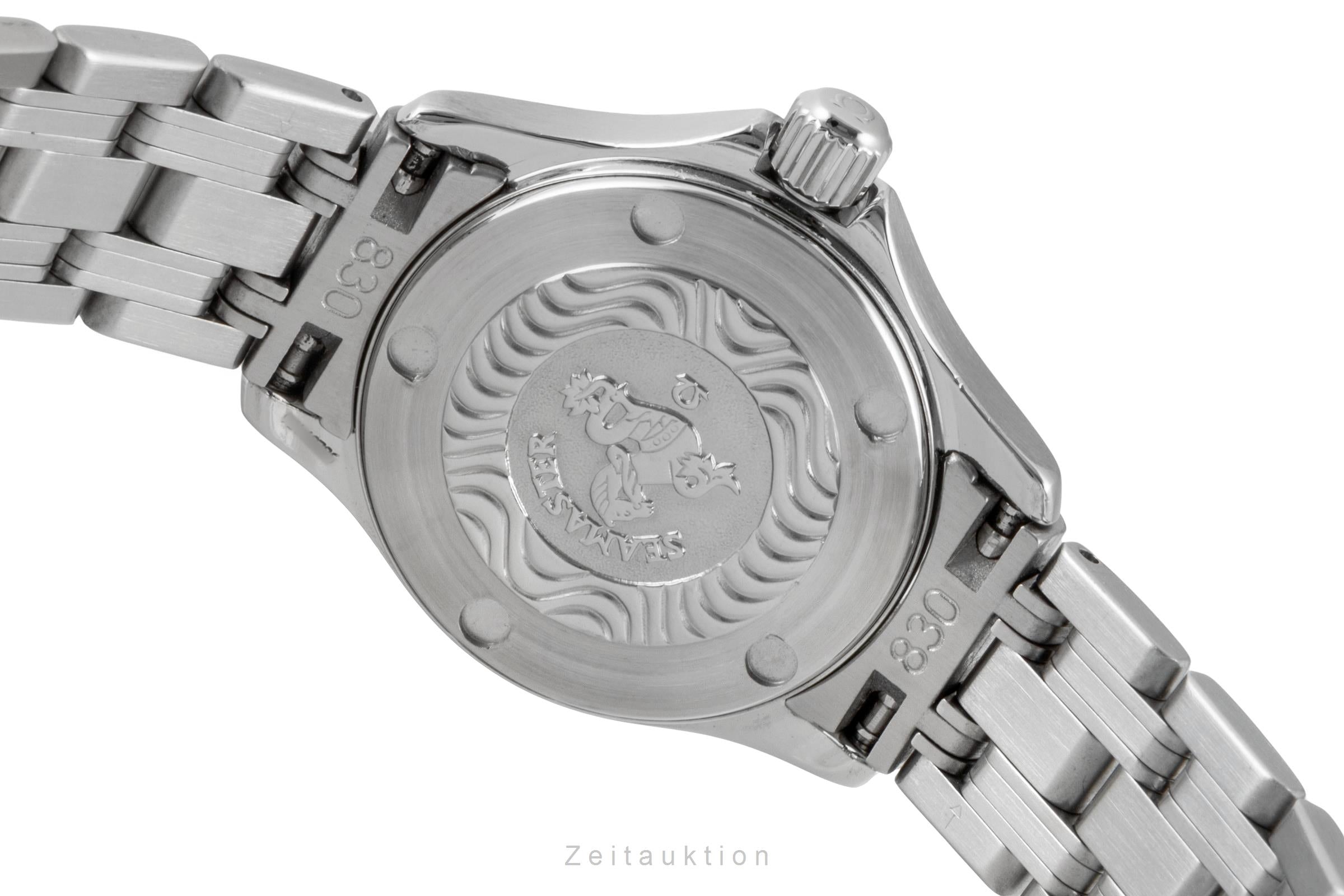 Omega Seamaster Pink MOP Dial Stahl Quarz Damenuhr Ref. 2581.66  [2604097]