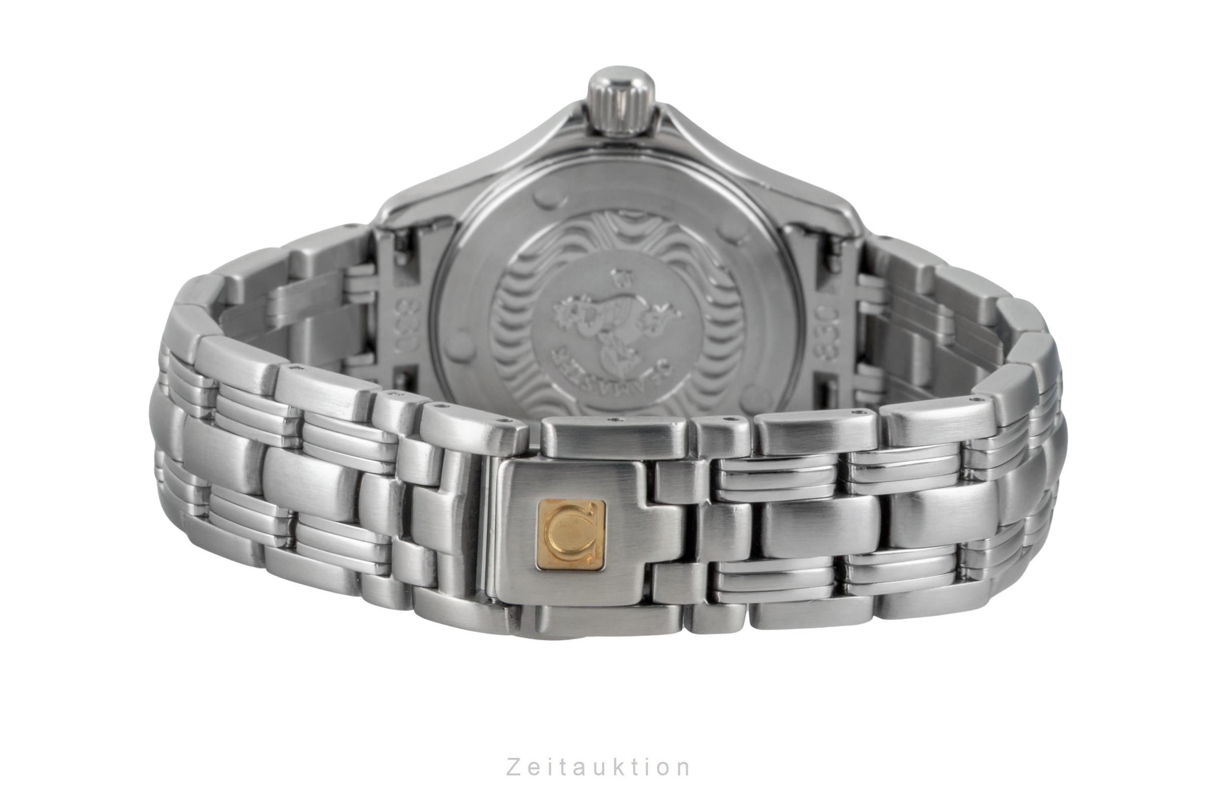 Omega Seamaster Pink MOP Dial Stahl Quarz Damenuhr Ref. 2581.66  [2604097]