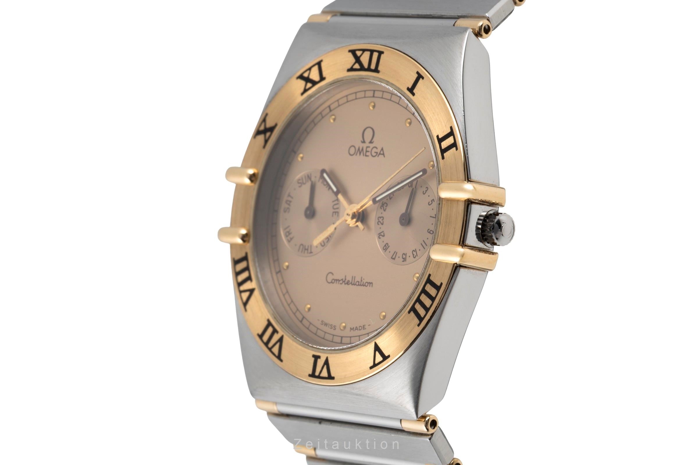 Omega Constellation Day-Date Stahl Quarz Herrenuhr Ref. 396.1070.1 396.1080.1  [2604098]