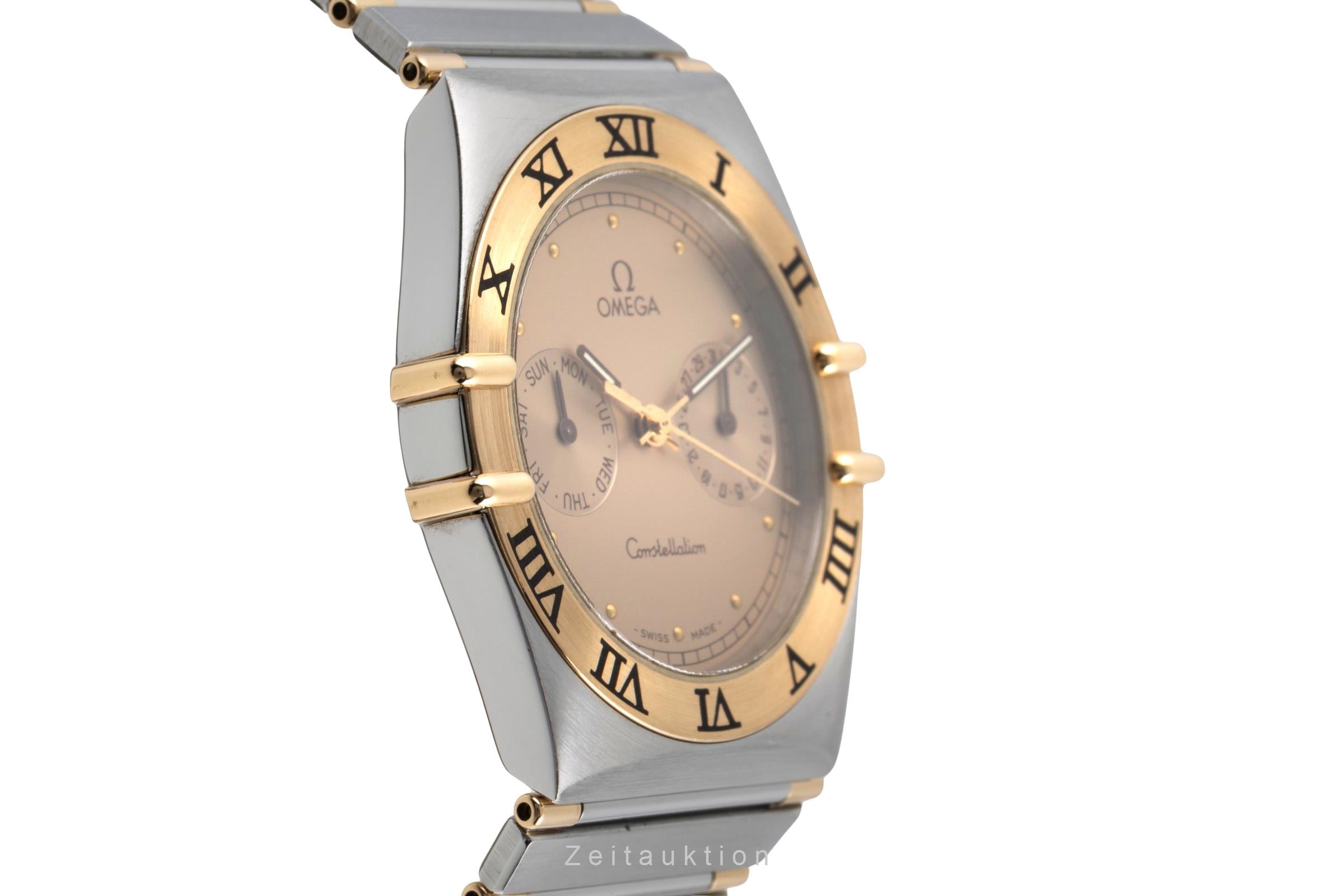 Omega Constellation Day-Date Stahl Quarz Herrenuhr Ref. 396.1070.1 396.1080.1  [2604098]
