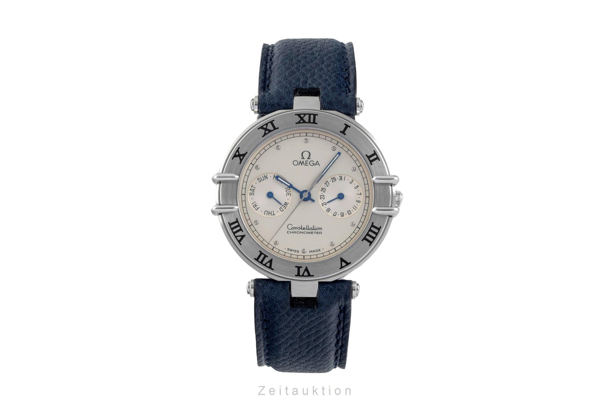 Omega Constellation acciaio quarzo orologio da uomo 198.0155 Vintage  [2604099]